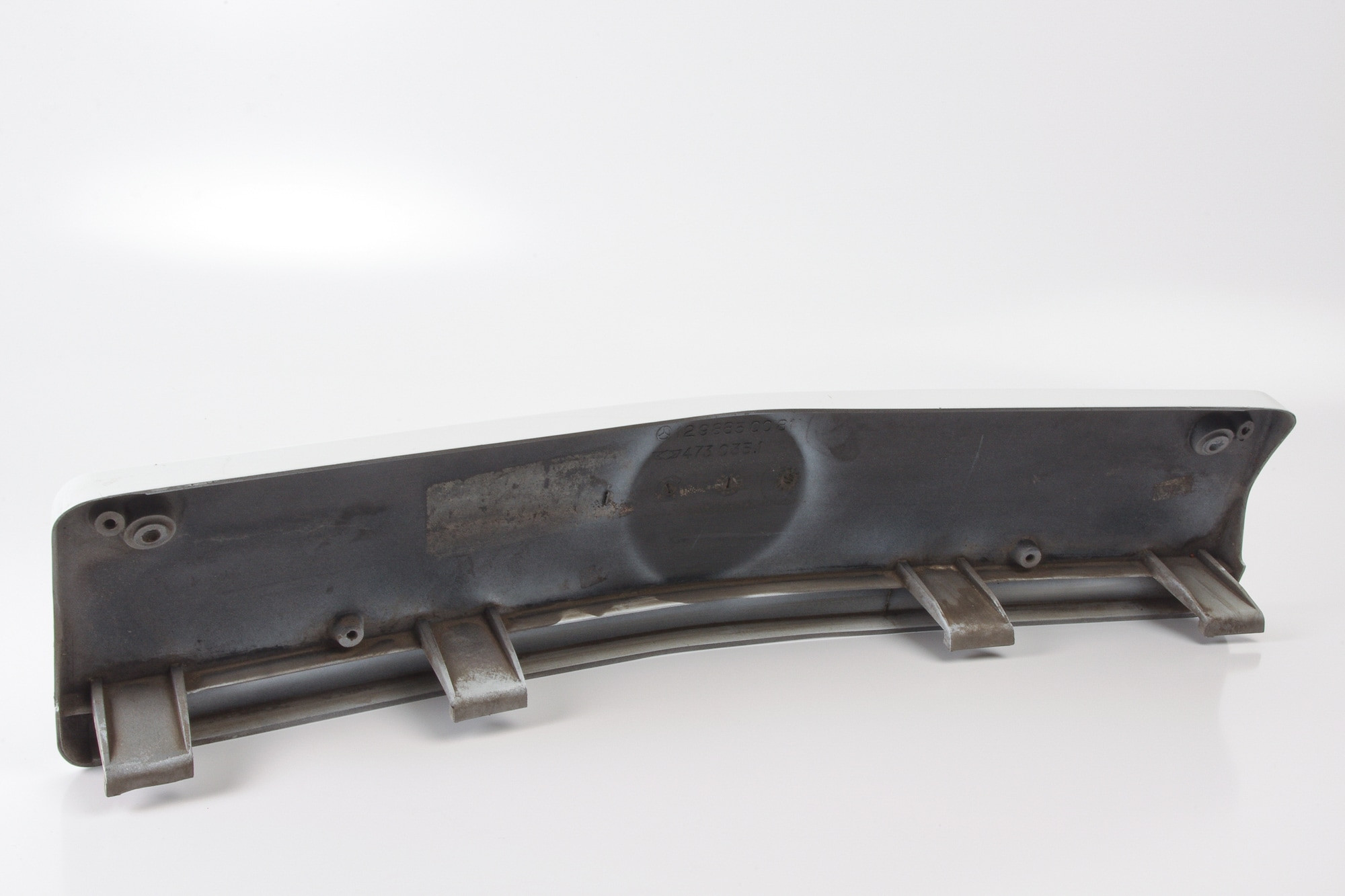 Mercedes 1298850081 Number Plate Holder - White (a) | R129 SL