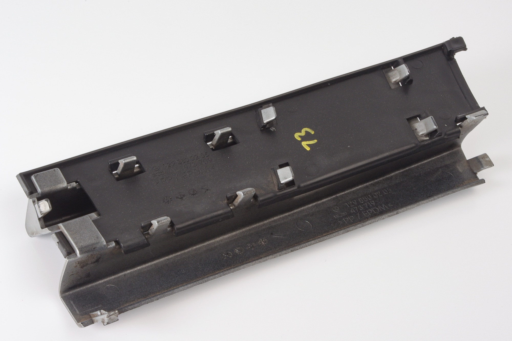 Mercedes 1298800205 Tow Eye Cover - Front Silver (a) | R129 SL