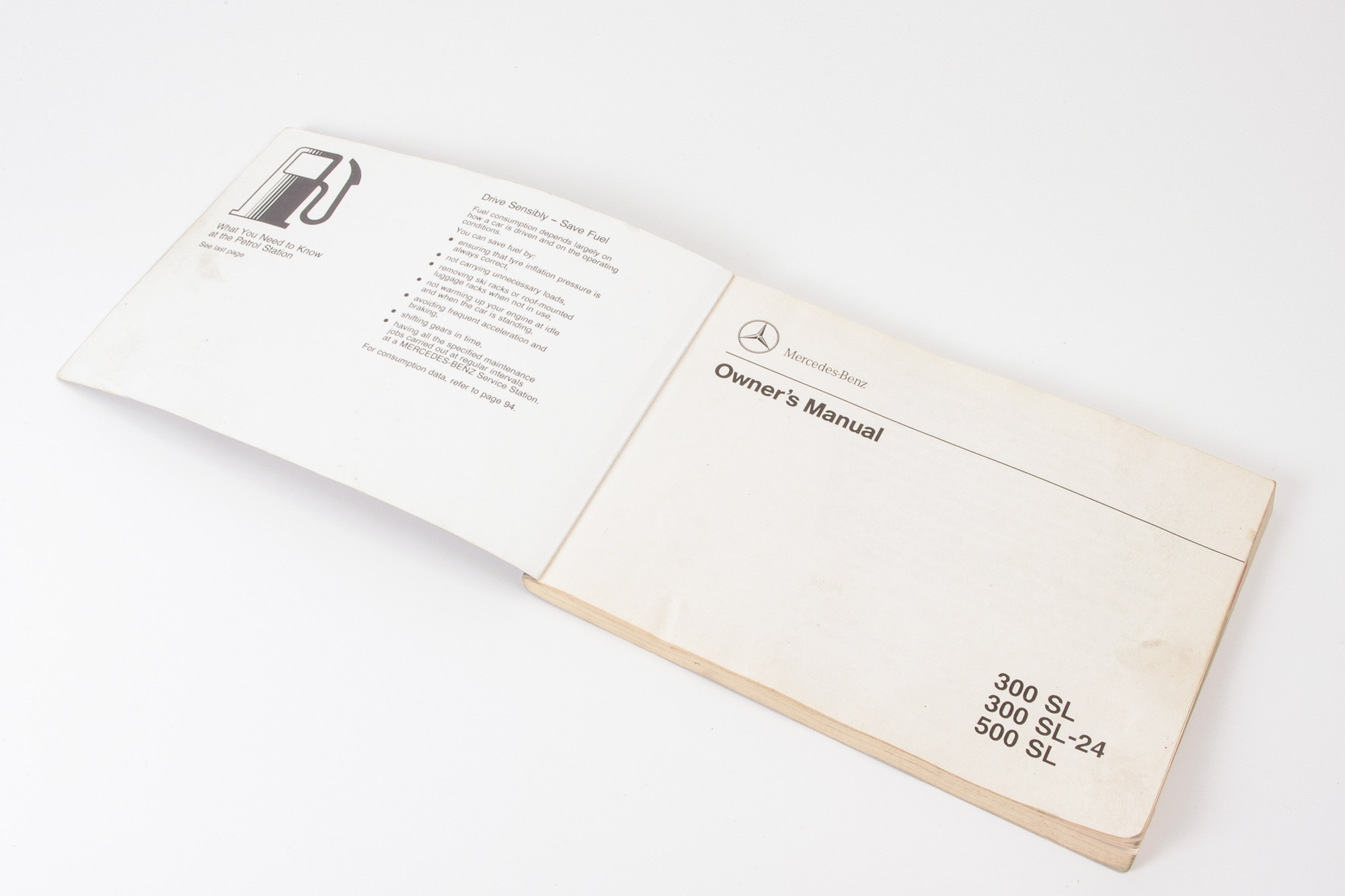 Mercedes 1295842096 Owners Manual | R129 SL