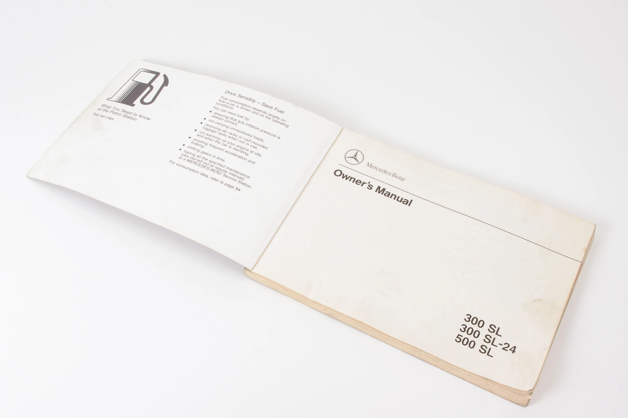 Mercedes 1295842096 Owners Manual | R129 SL