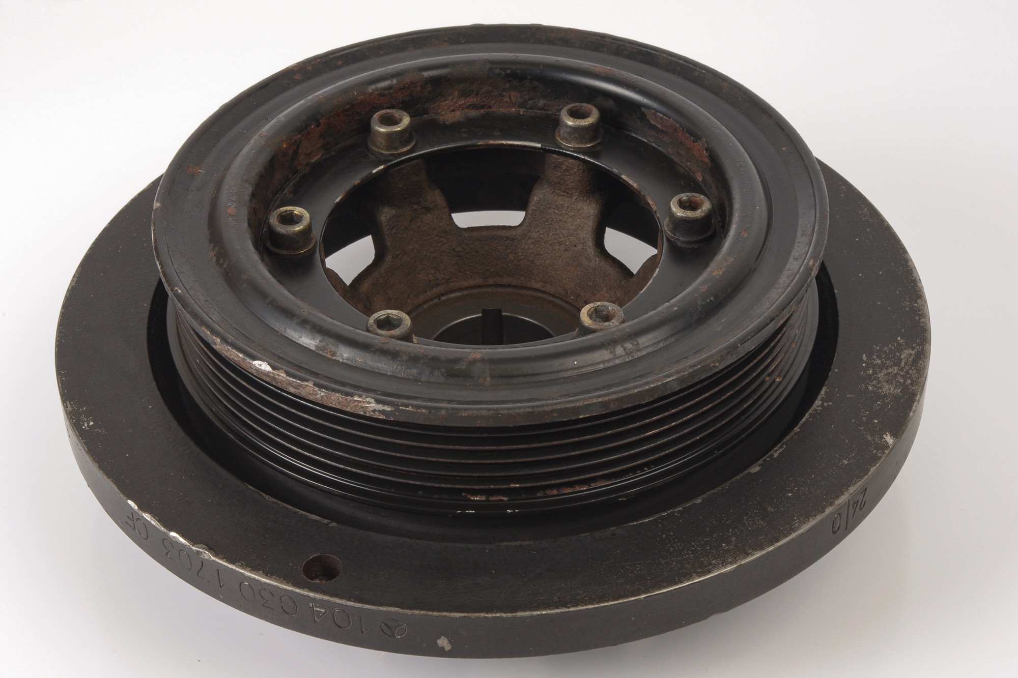 Mercedes 1040301703 Crankshaft Pulley | W124 W210 E R129 SL W140 S W202 C W463 G