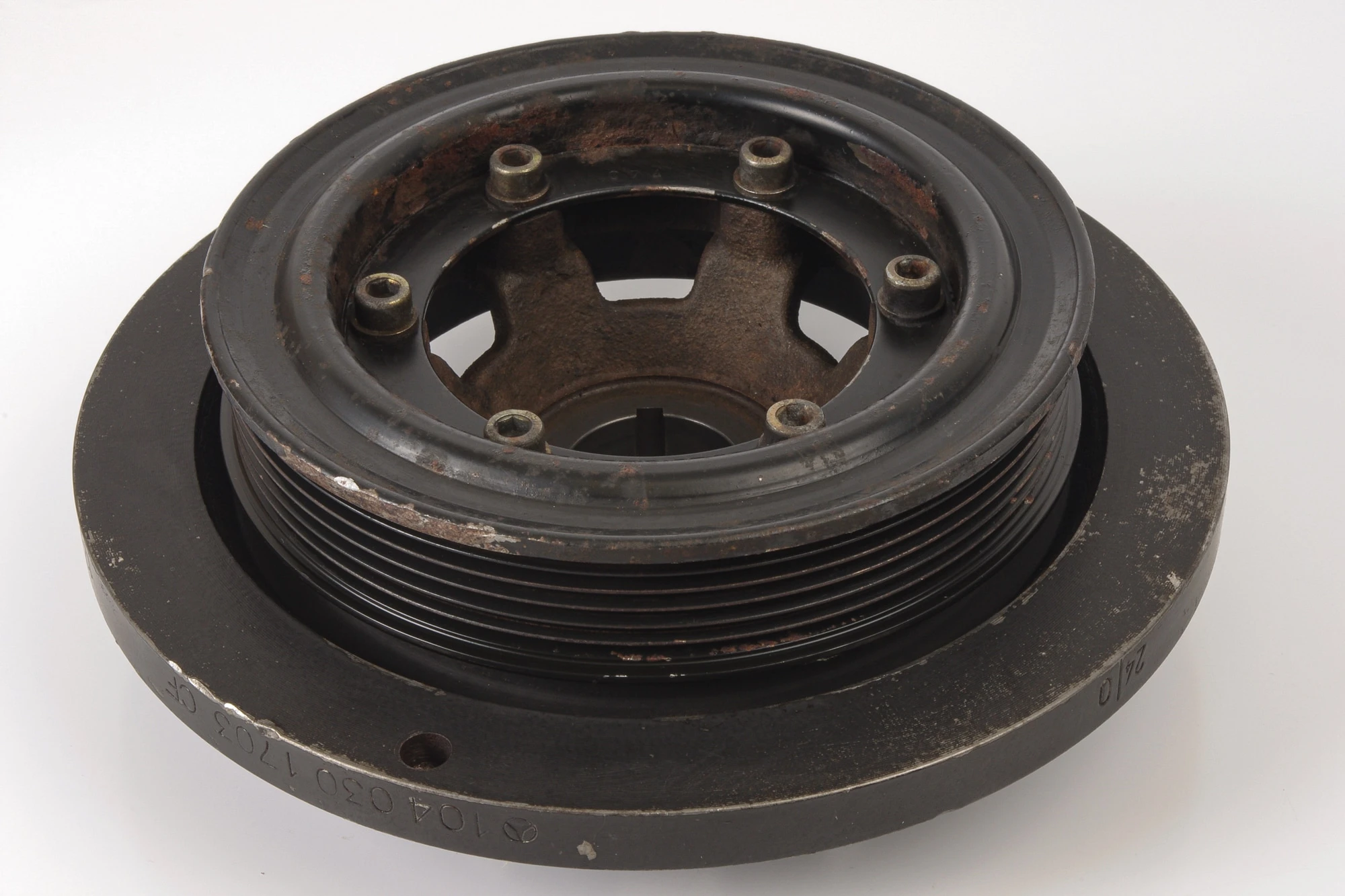 Mercedes 1040301703 Crankshaft Pulley | R129 SL W124 W210 E W140 S W202 C W463 G