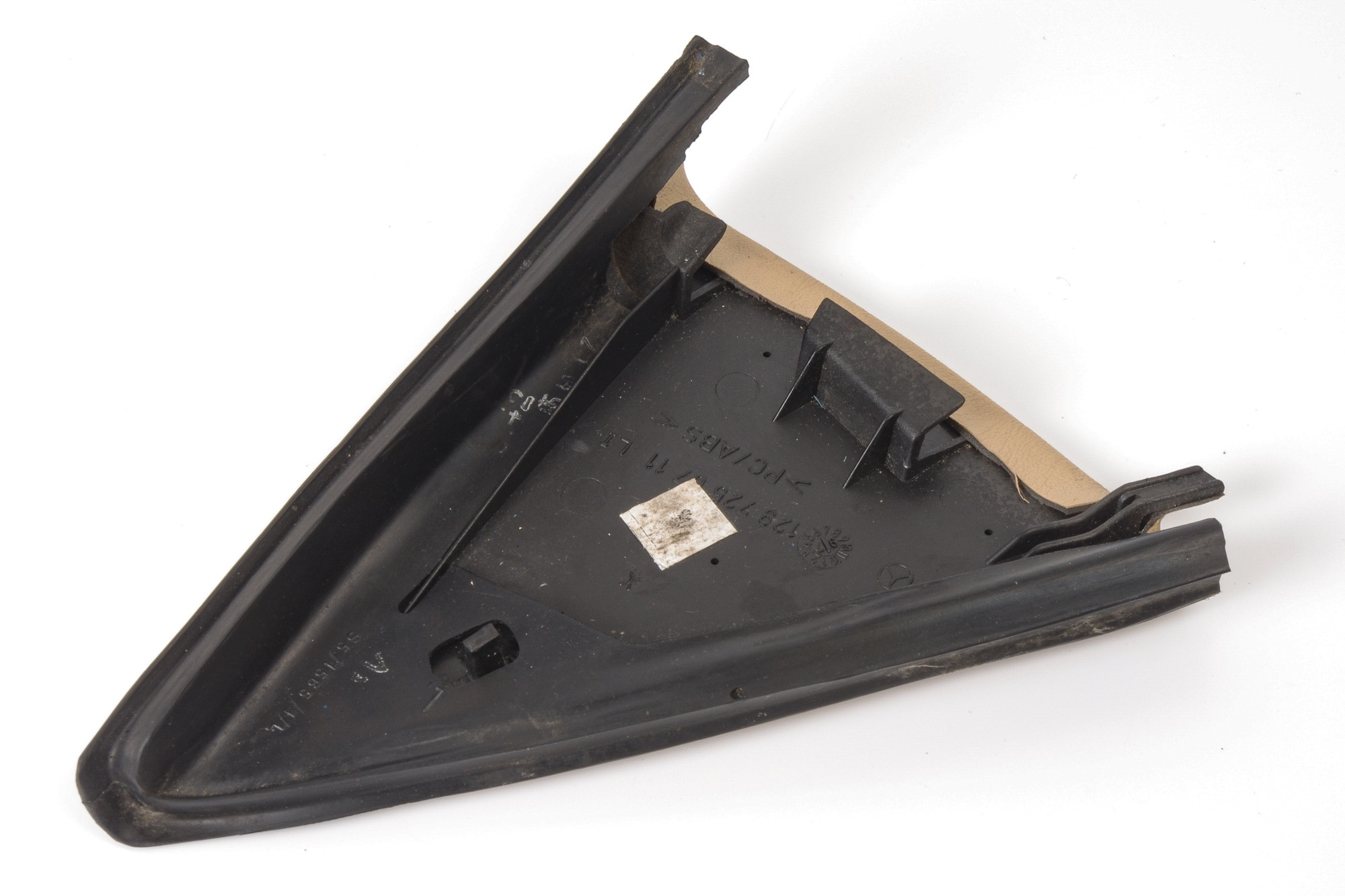 Mercedes 1297250711 Interior Door Mirror Cover - Left Tan (a) | R129 SL