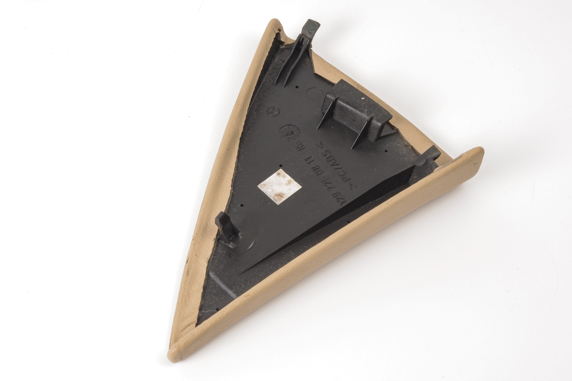 Mercedes 1297250811 Interior Door Mirror Cover - Right Tan | R129 SL