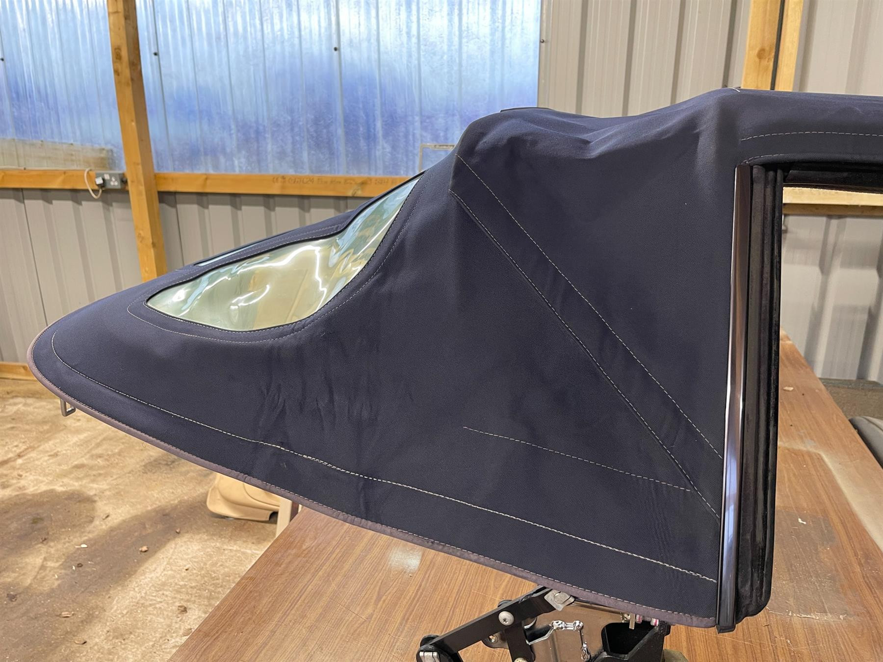 Mercedes 1297700201 Soft Top - Blue | R129 SL