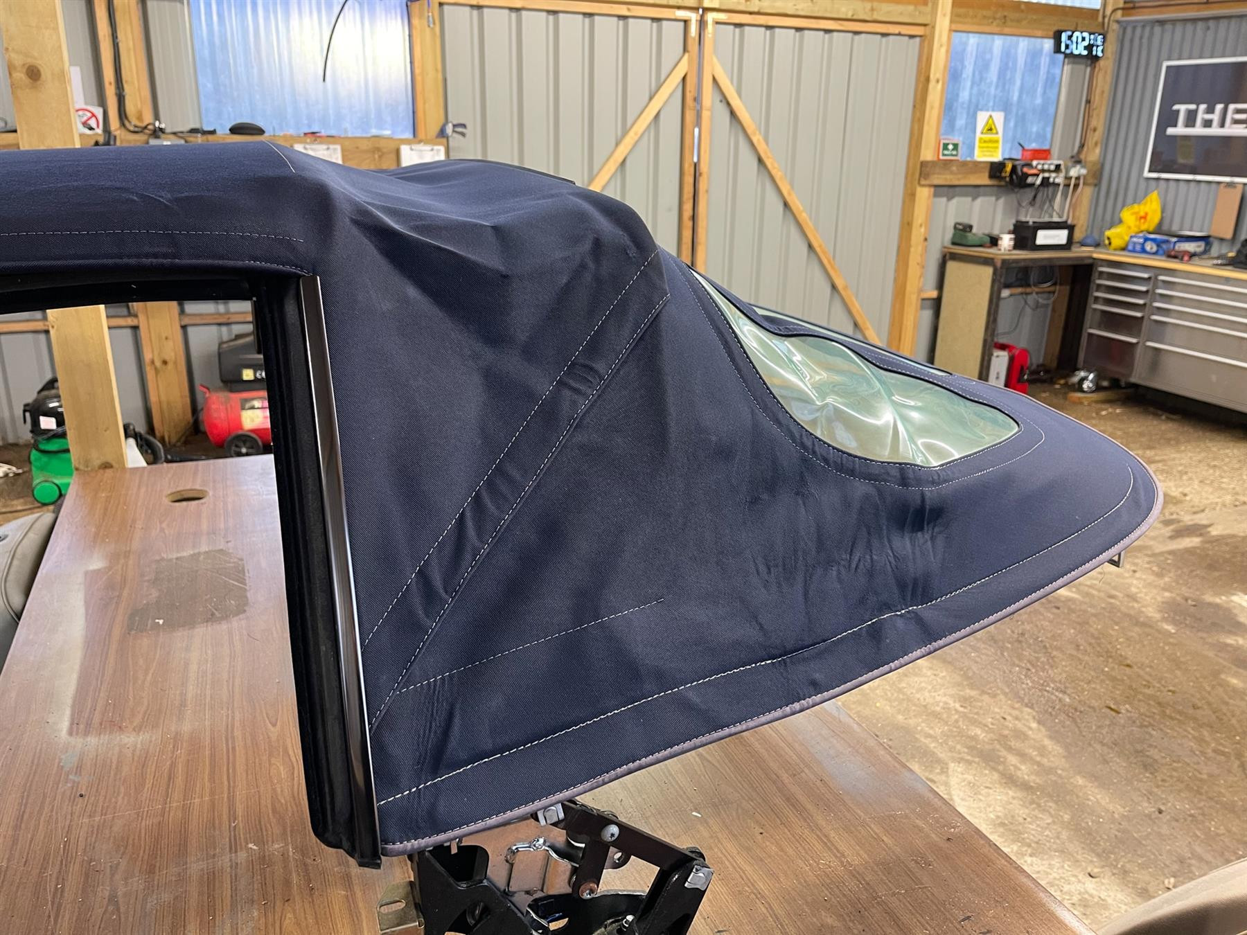 Mercedes 1297700201 Soft Top - Blue | R129 SL