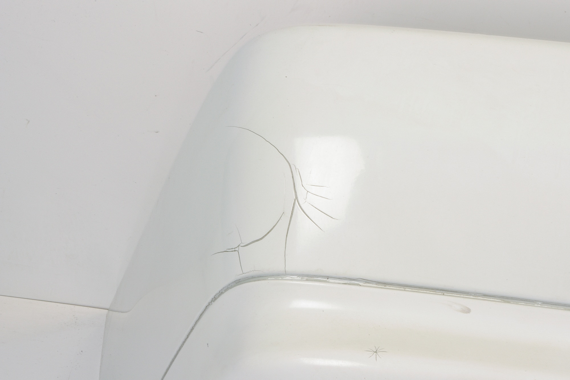 Mercedes 1298800071 Bumper - Rear White | R129 SL