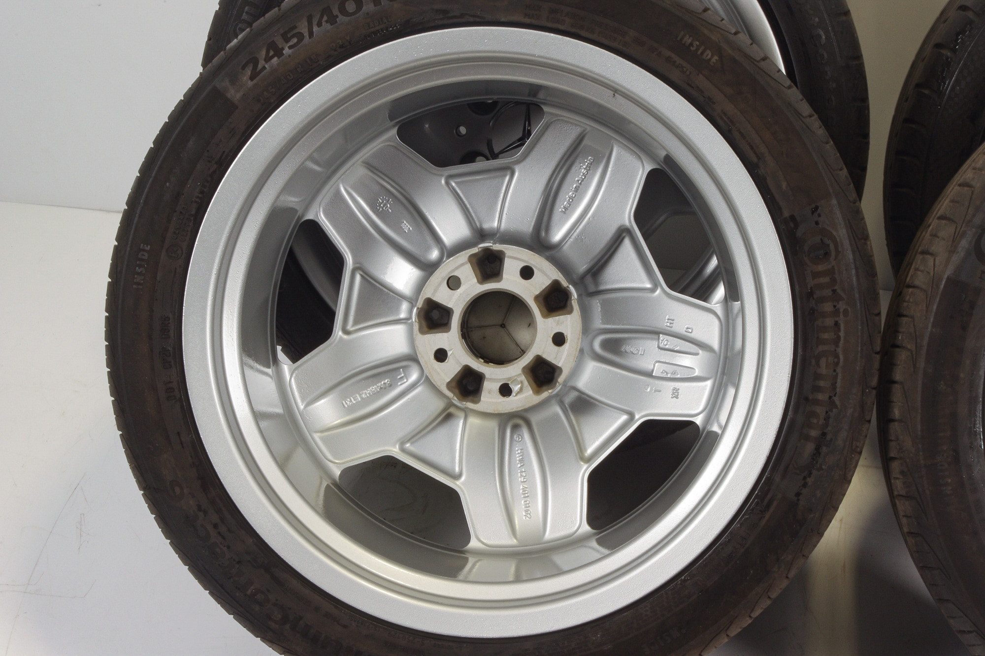 Mercedes 1294010102 AMG Alloy Wheel x4 (a) (Refurb.) | R129 SL W201 C