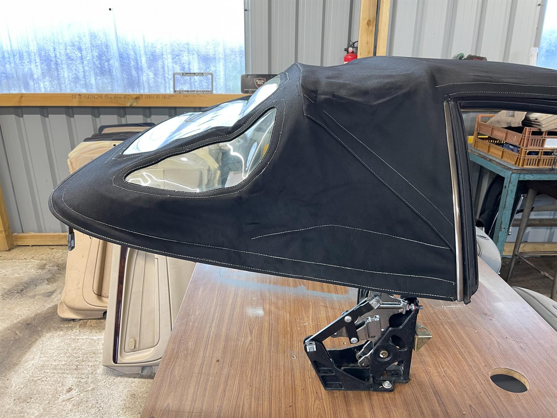 Mercedes 1297700201 Soft Top - Black (a) | R129 SL