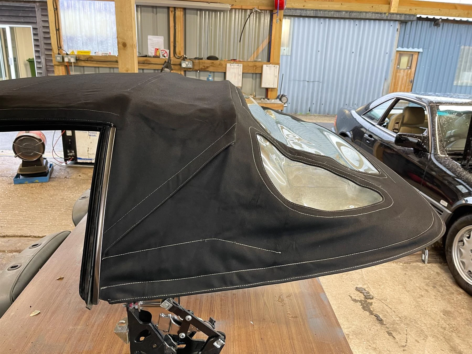 Mercedes 1297700201 Soft Top - Black | R129 SL