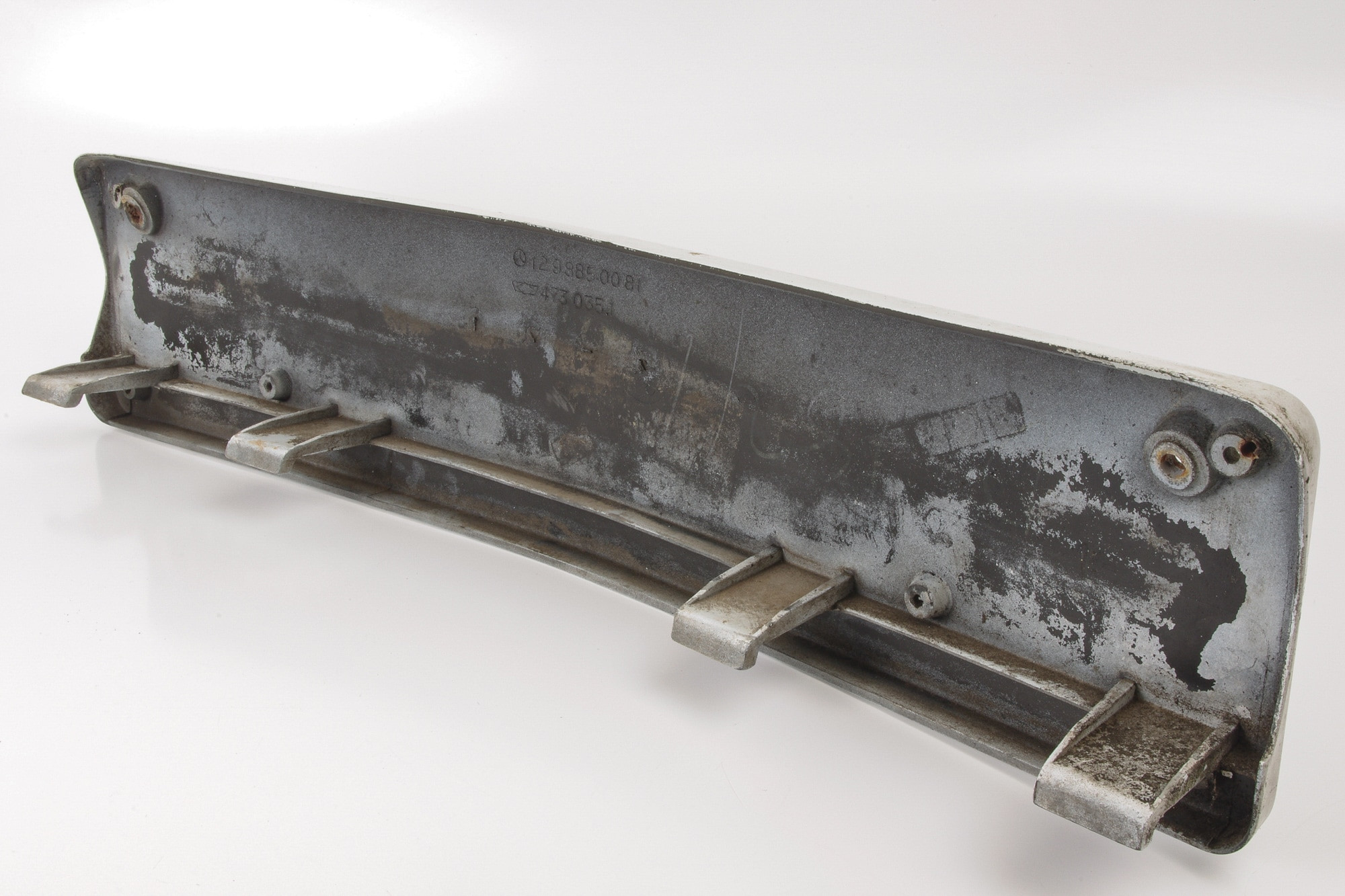 Mercedes 1298850081 Number Plate Holder - White (a) | R129 SL