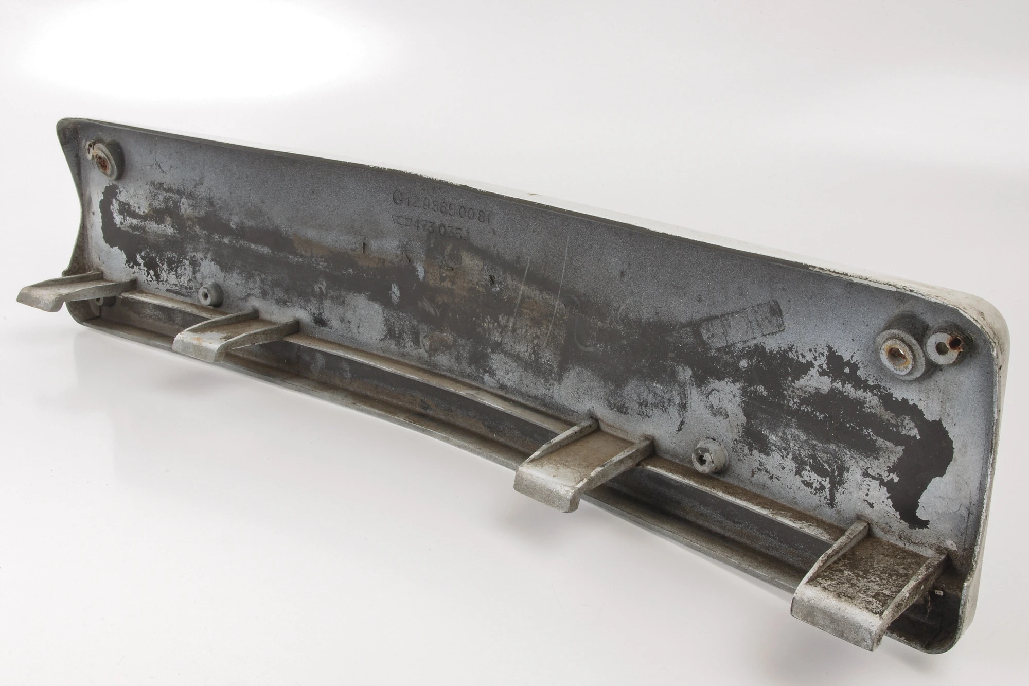 Mercedes 1298850081 Number Plate Holder - White (a) | R129 SL