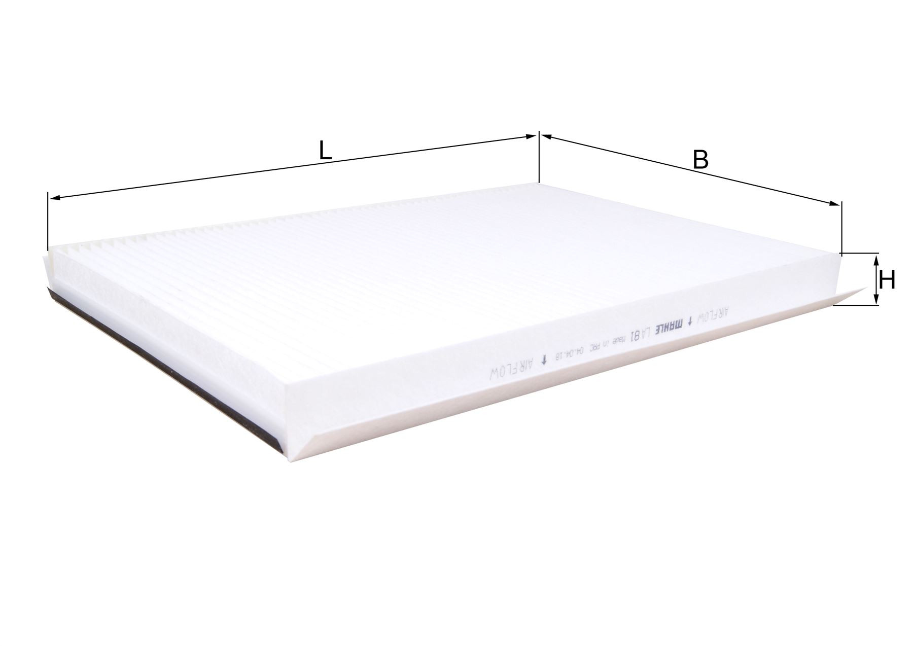Mercedes 1688300018 Cabin Pollen Filter (a) | W168 V168 A