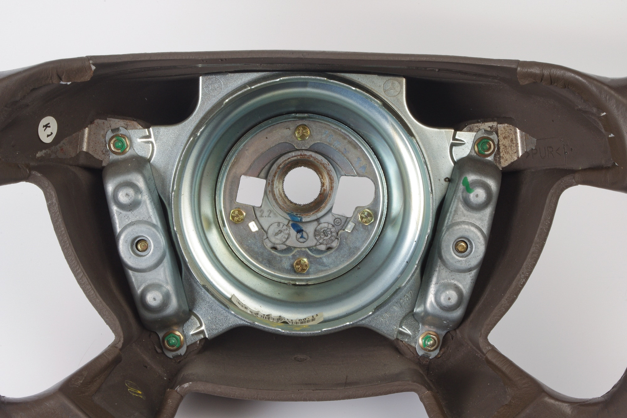 Mercedes 1704600103 Steering Wheel - Brown (a) | R129 SL W202 C C208 A208 CLK