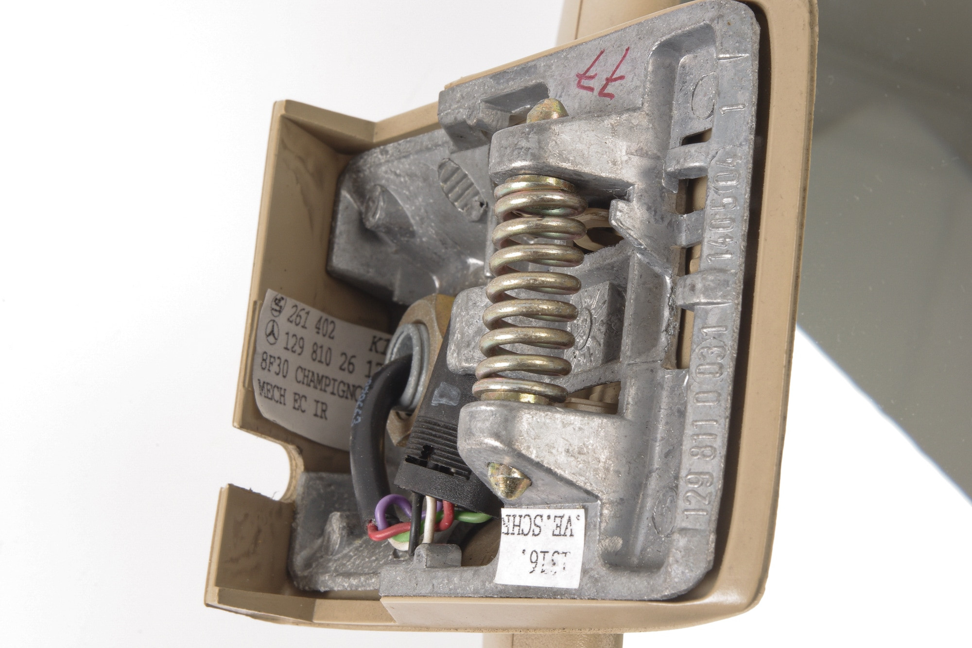 Mercedes 1298102617 Rear View Mirror - Rear Beige | R129 SL