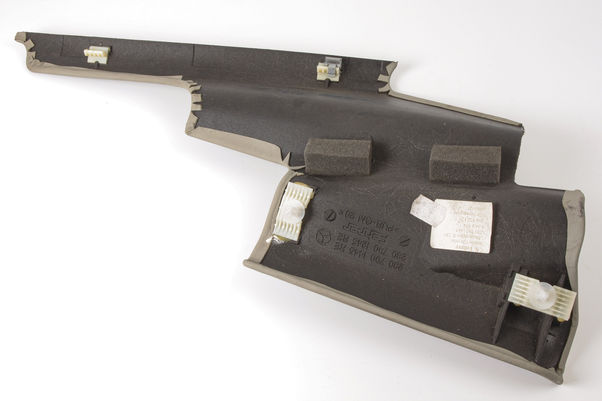 Mercedes 2307901445 C Pillar Trim - Rear Right Grey | R230 SL