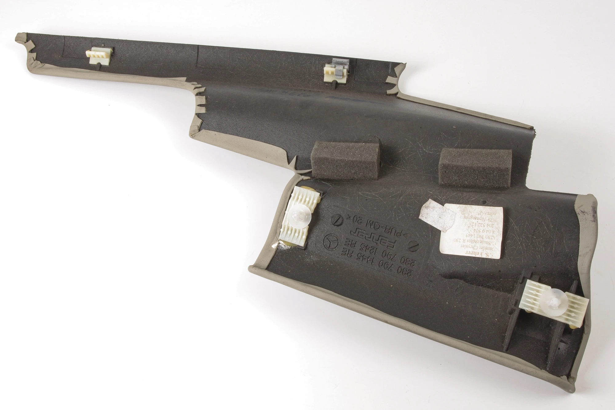 Mercedes 2307901445 C Pillar Trim - Rear Right Grey | R230 SL