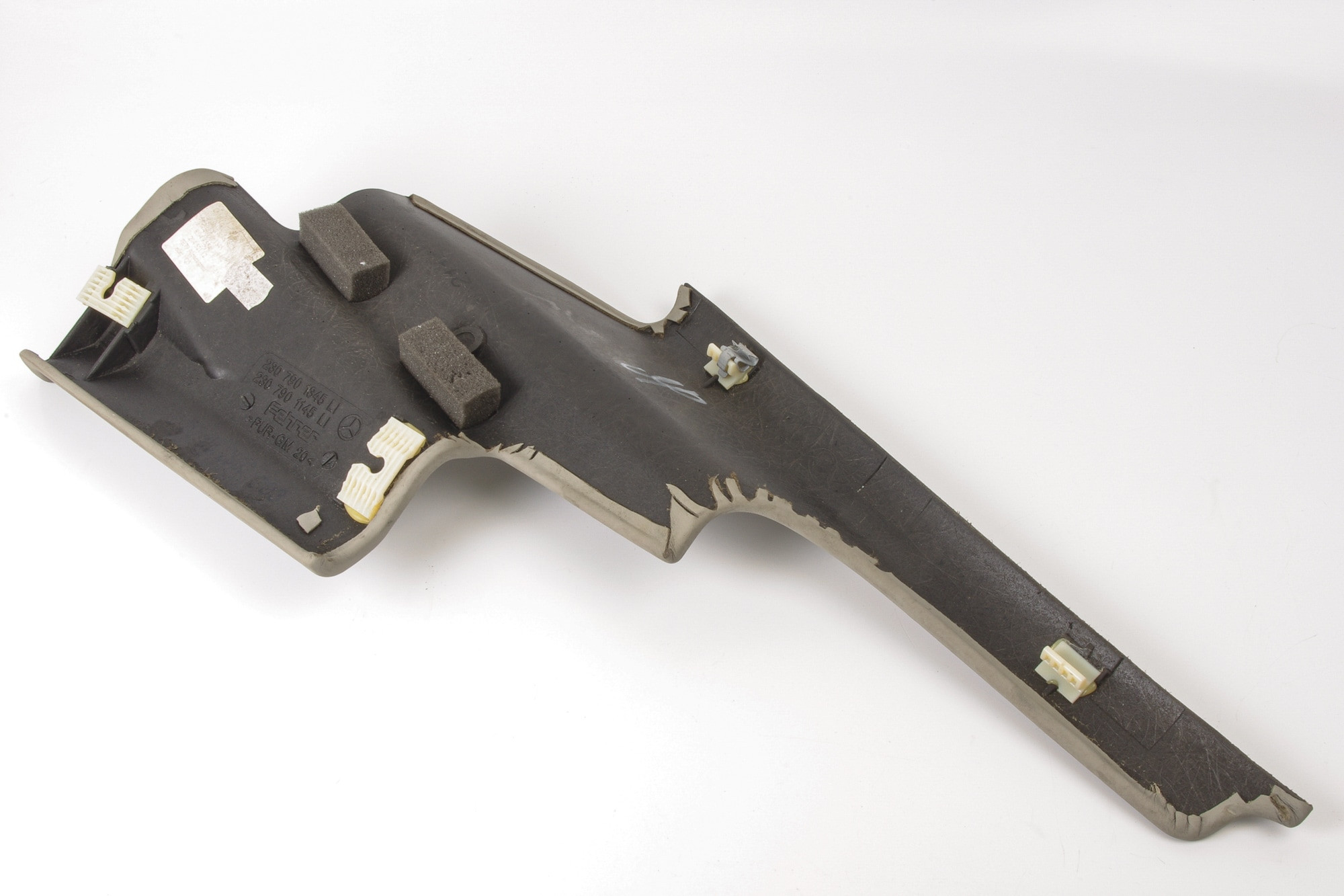 Mercedes 2307901345 C Pillar Cover - Rear Left Grey | R230 SL