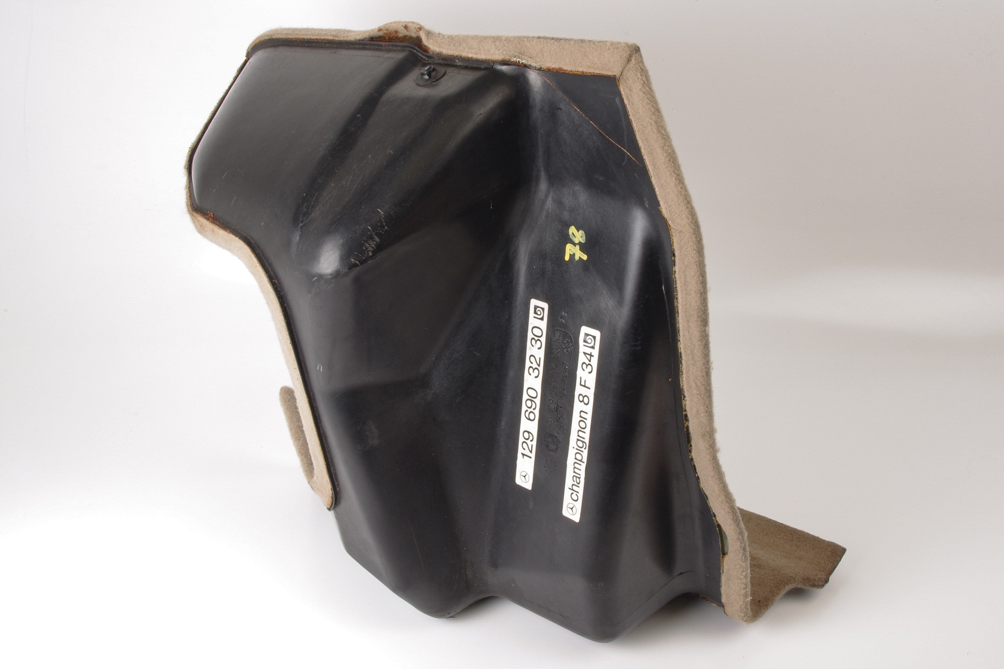 Mercedes 1296903230 Battery Cover - Right Beige (a) | R129 SL
