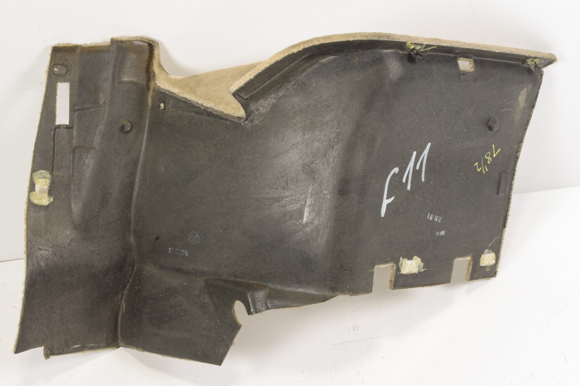 Mercedes 1296902041 Carpet Panel - Rear Right Beige (a) | R129 SL