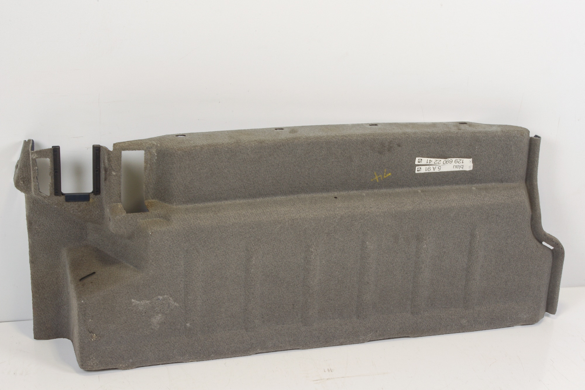 Mercedes 1296902241 Boot Carpet Panel - Blue | R129 SL