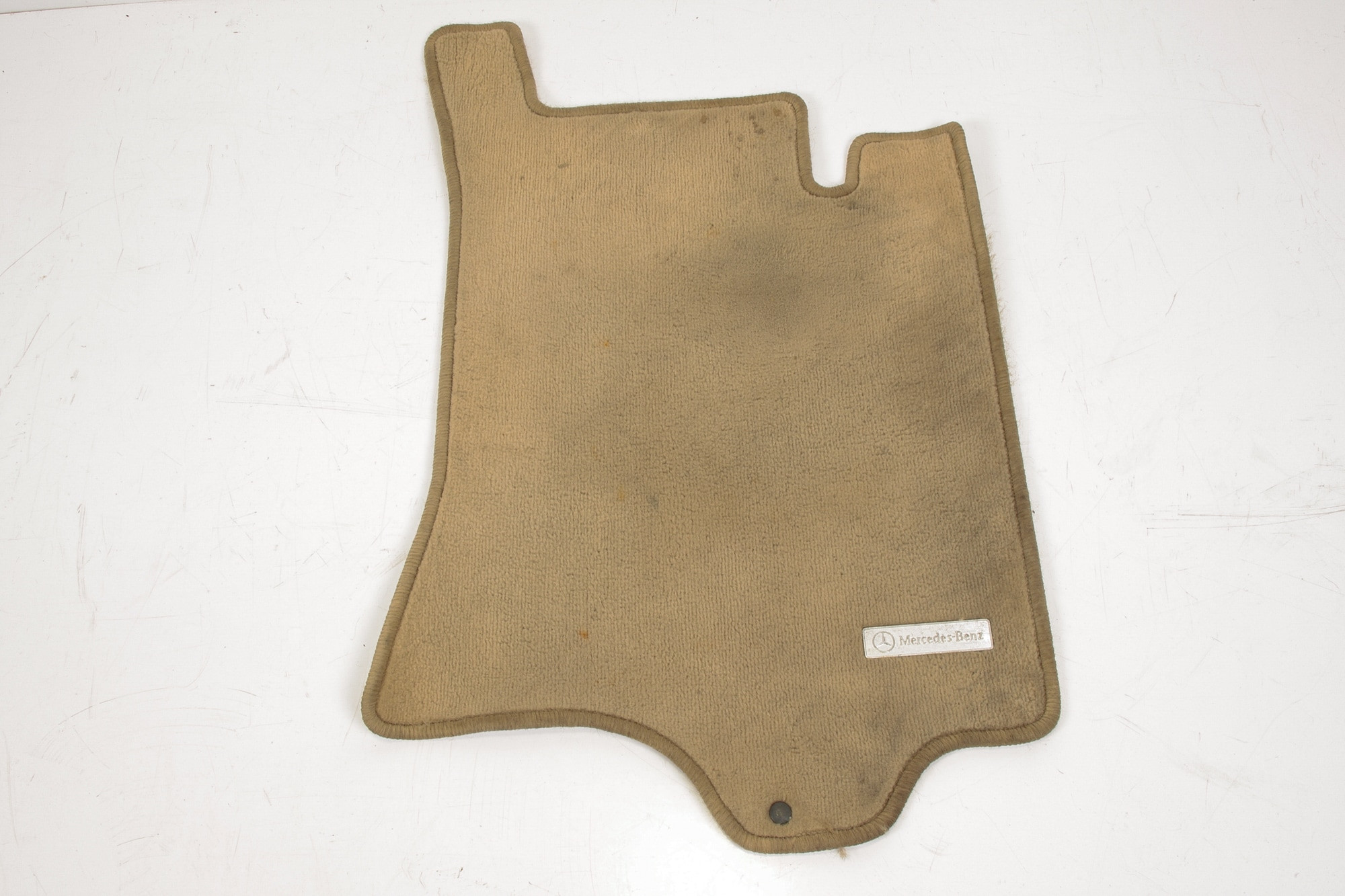 Mercedes 1296803540 Floor Mat Set x2 - Front Tan | R129 SL