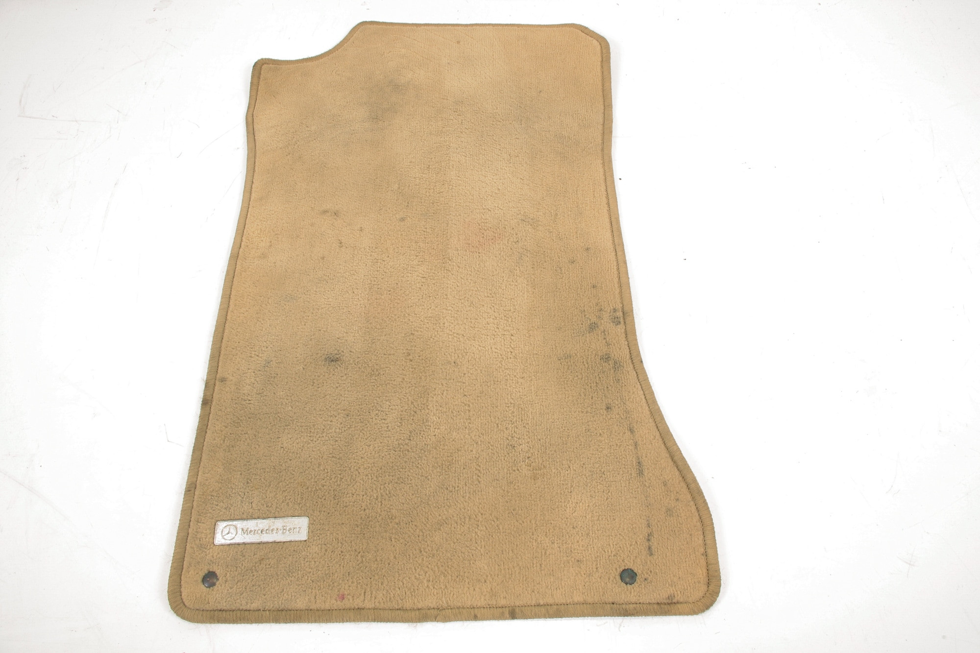 Mercedes 1296803540 Floor Mat Set x2 - Front Tan | R129 SL