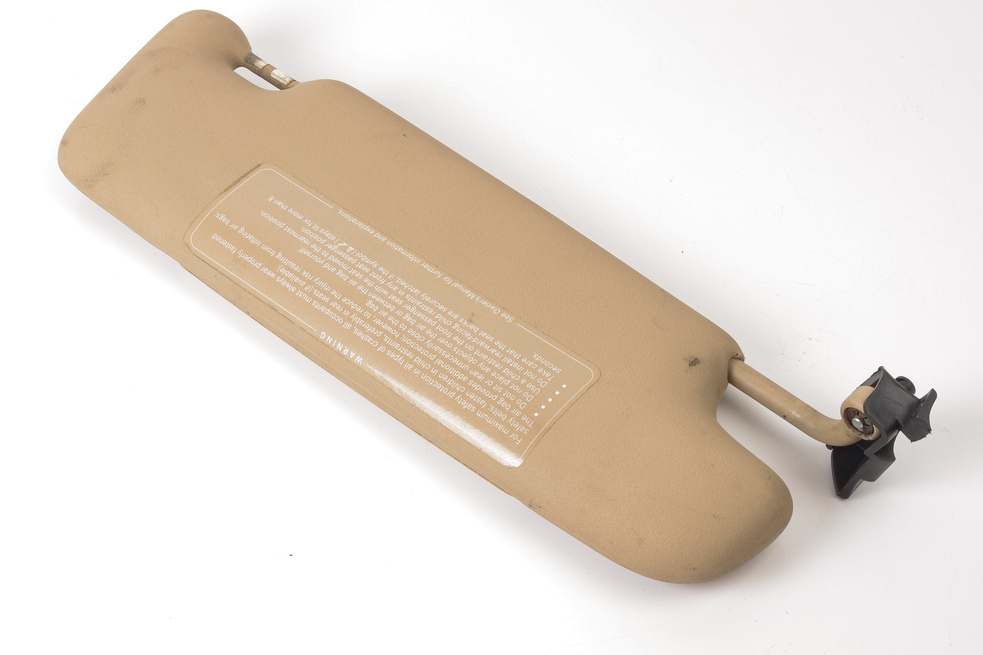 Mercedes 1298101110 Sun Visor - Left Tan (b) | A124 E R129 SL