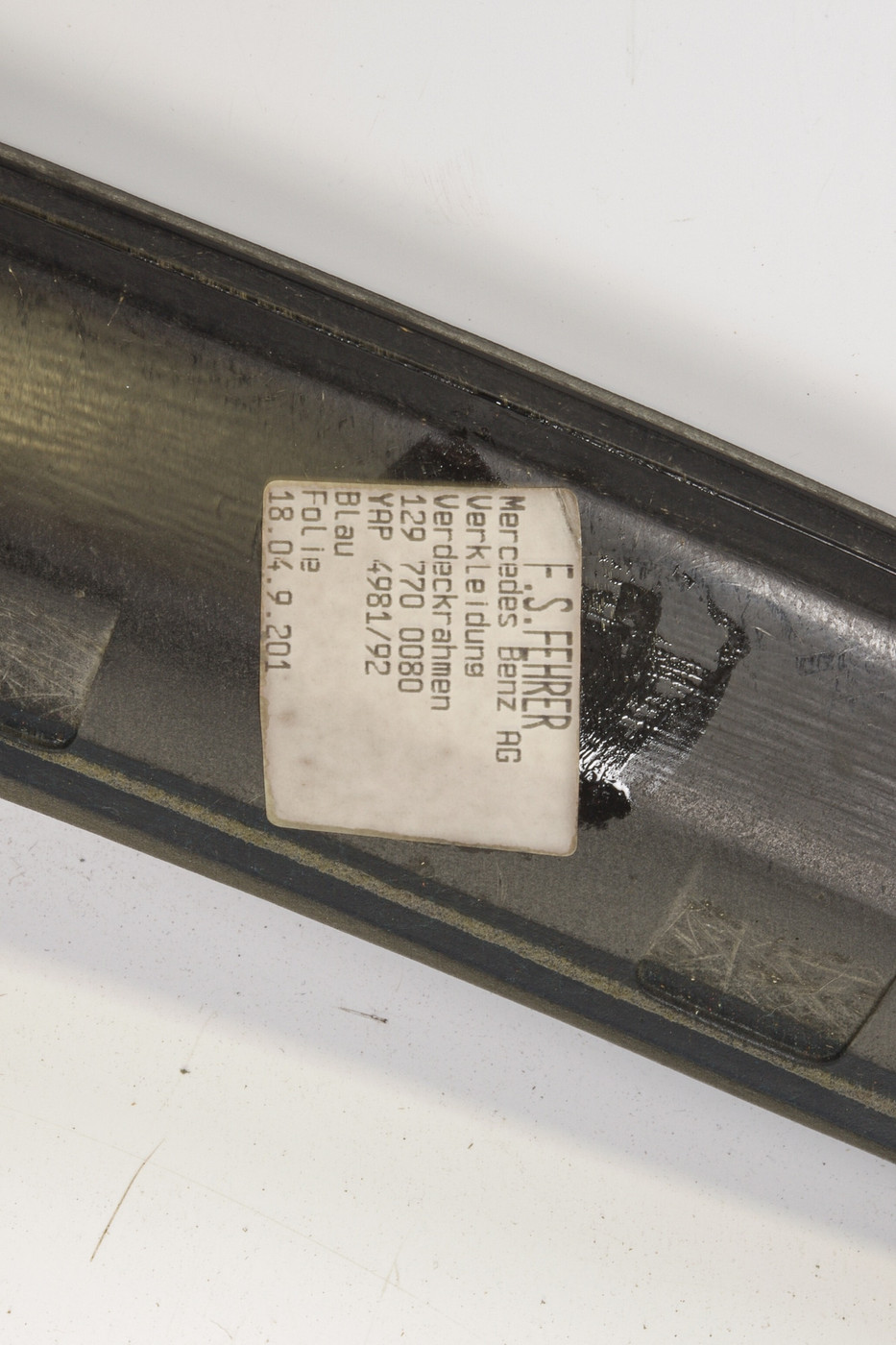 Mercedes 1297700080 Roof Grab Handle Rail - Blue | R129 SL