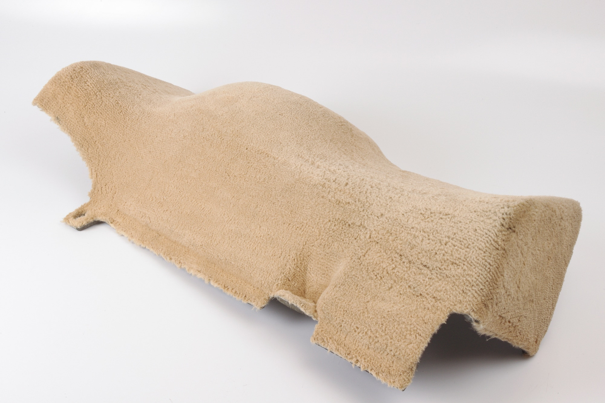 Mercedes 1296802688 Dashboard Carpet Trim - Right Tan | R129 SL