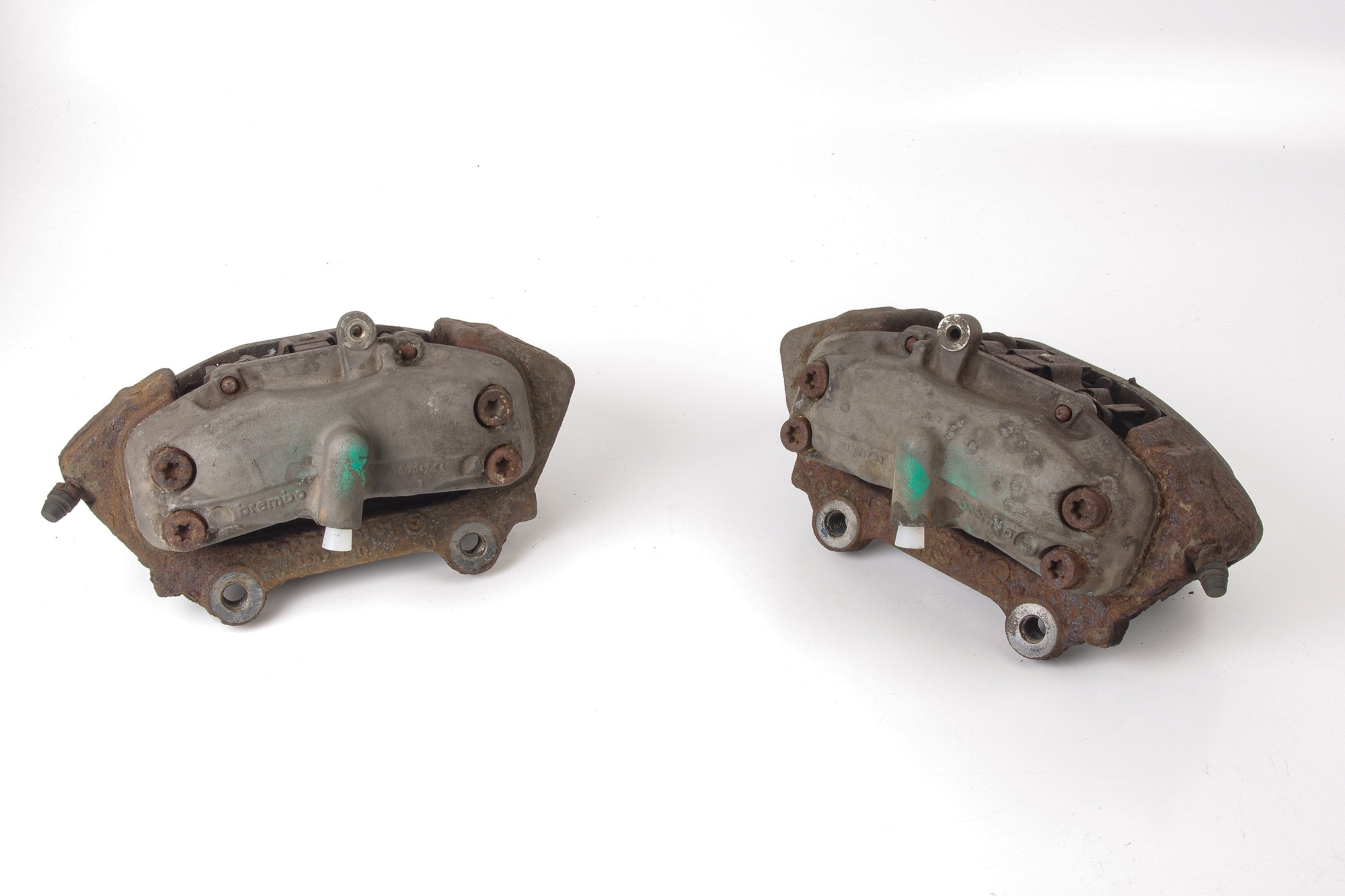 Mercedes 0024202383 Brake Caliper x2 - Front (c) | W211 E C215 CL C219 CLS...
