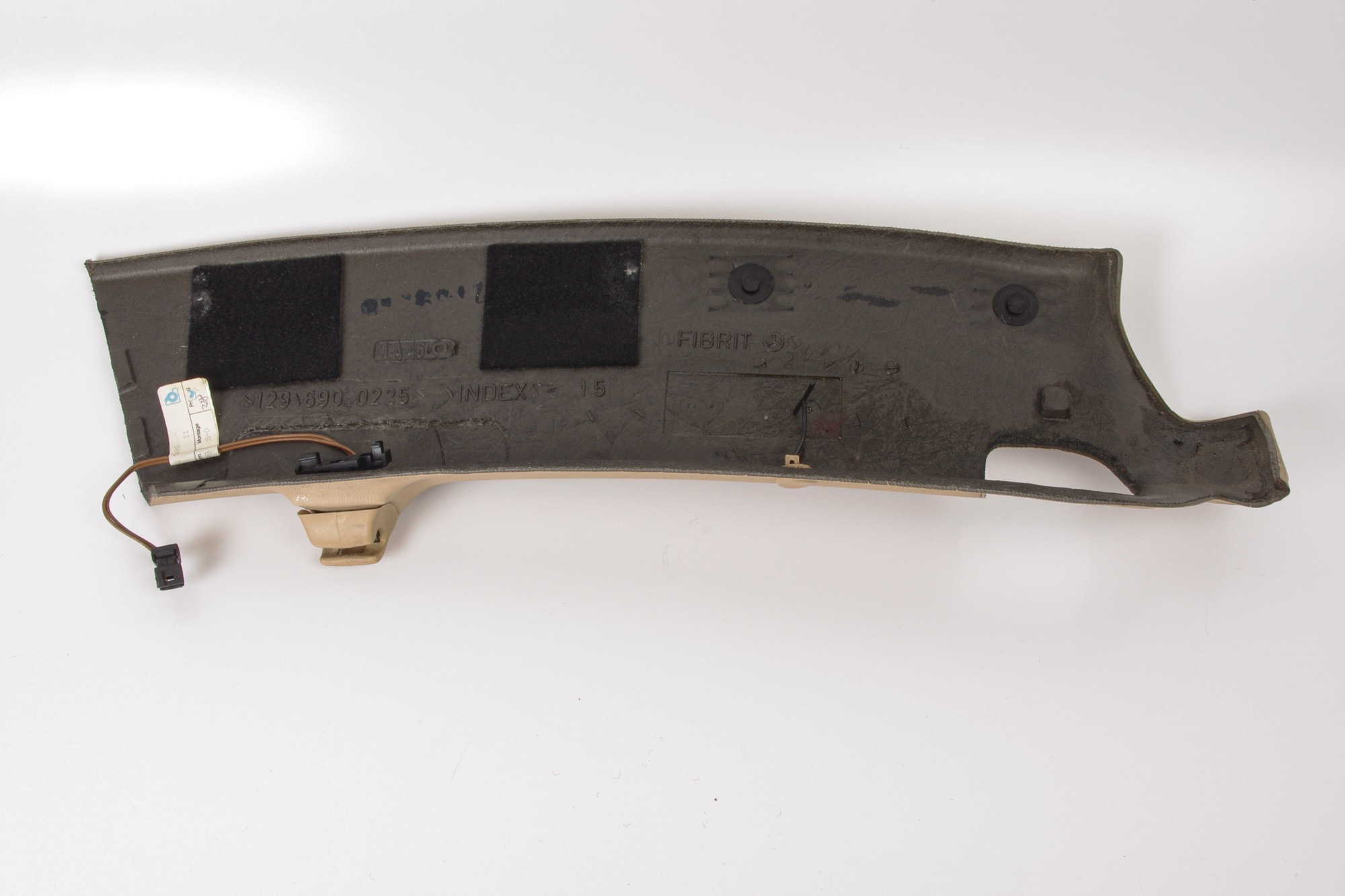 Mercedes 1296900225 Overhead Trim - Right Tan | R129 SL