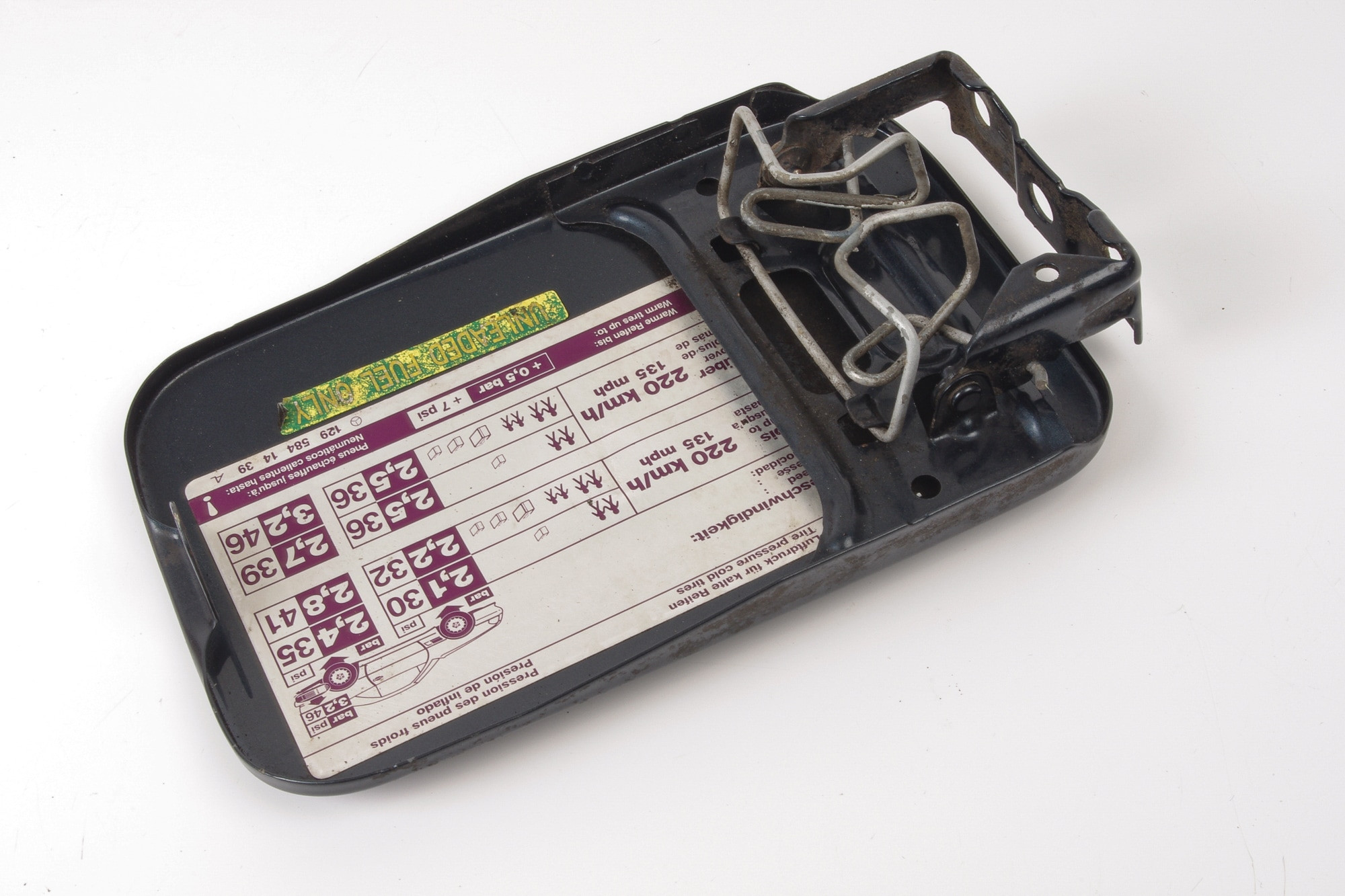 Mercedes 1297500306 Fuel Filler Cap - Green (a) | R129 SL