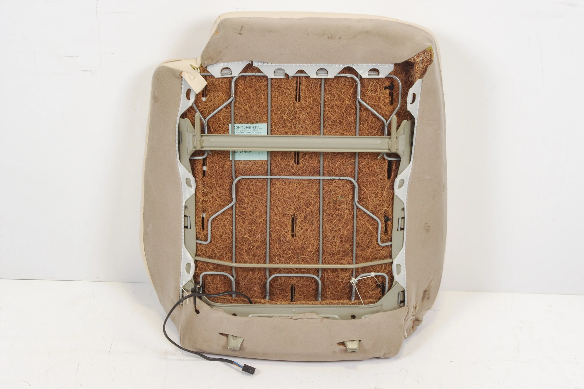 Mercedes 1299101116 Seat Backrest - Left Cream | R129 SL