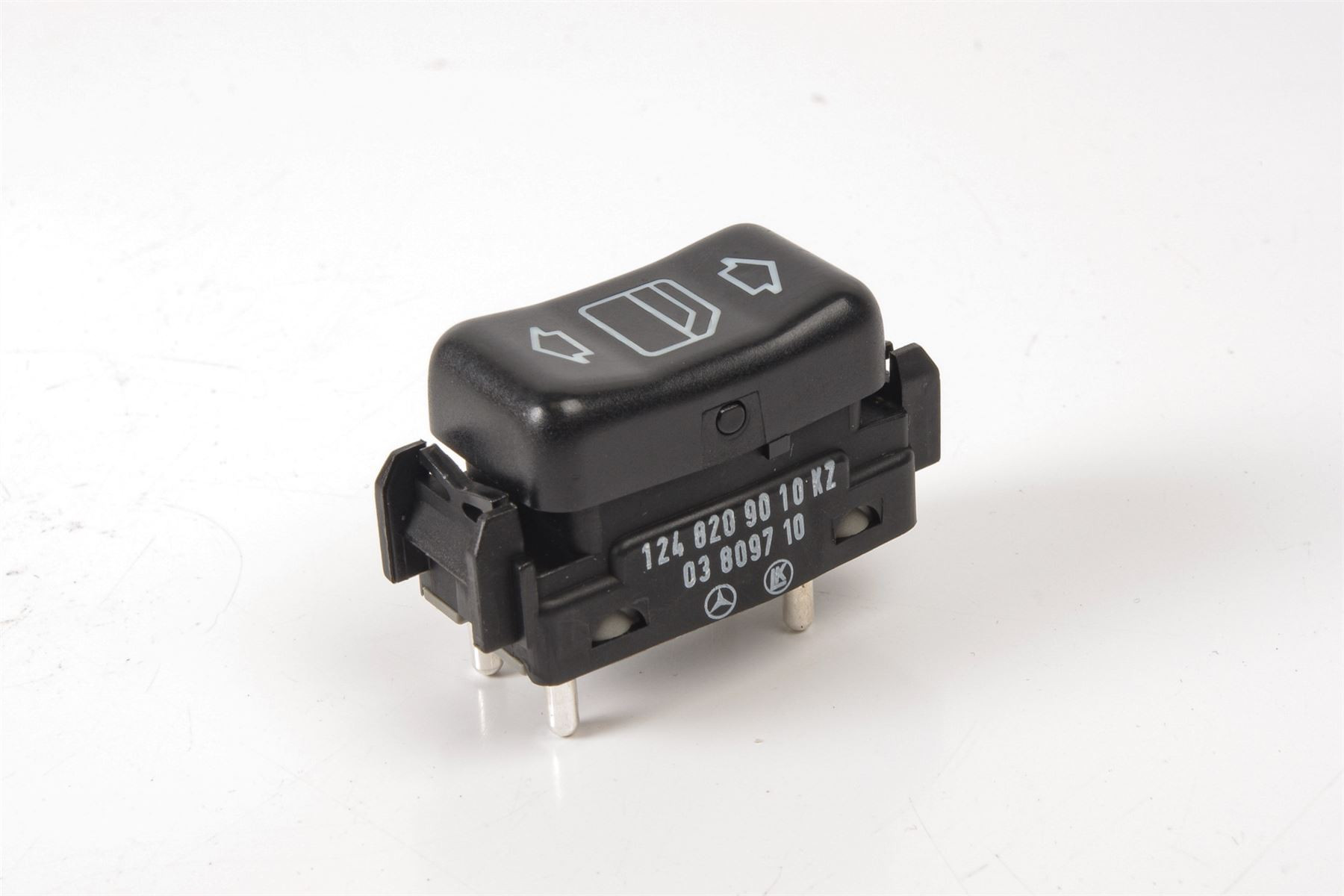 Mercedes 1248209010 Window Switch - Front Right | S124 W124 C124 A124 E