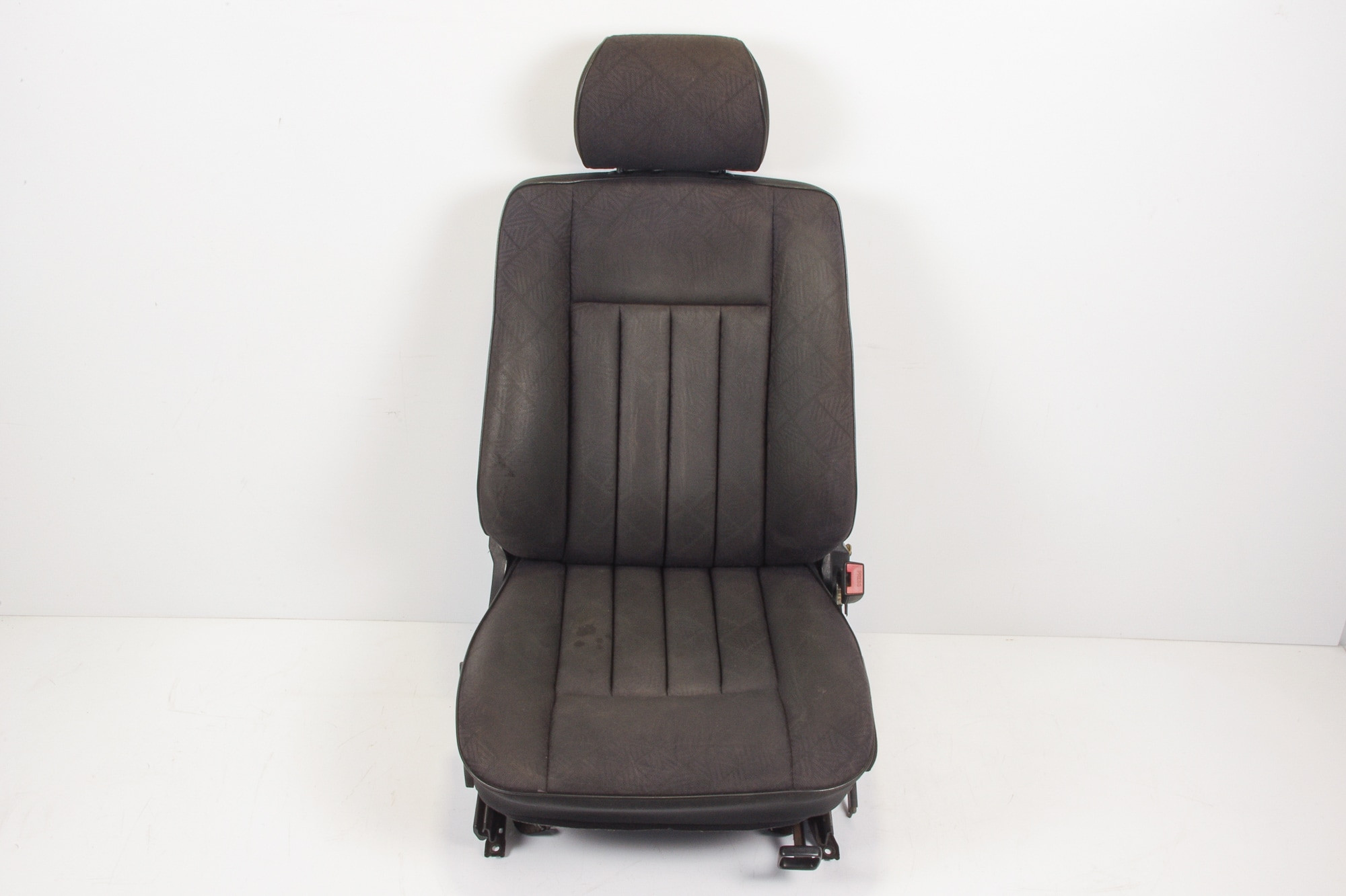 Mercedes 1249104150 Seat - Front Right Black | S124 W124 V124 C124 A124 E