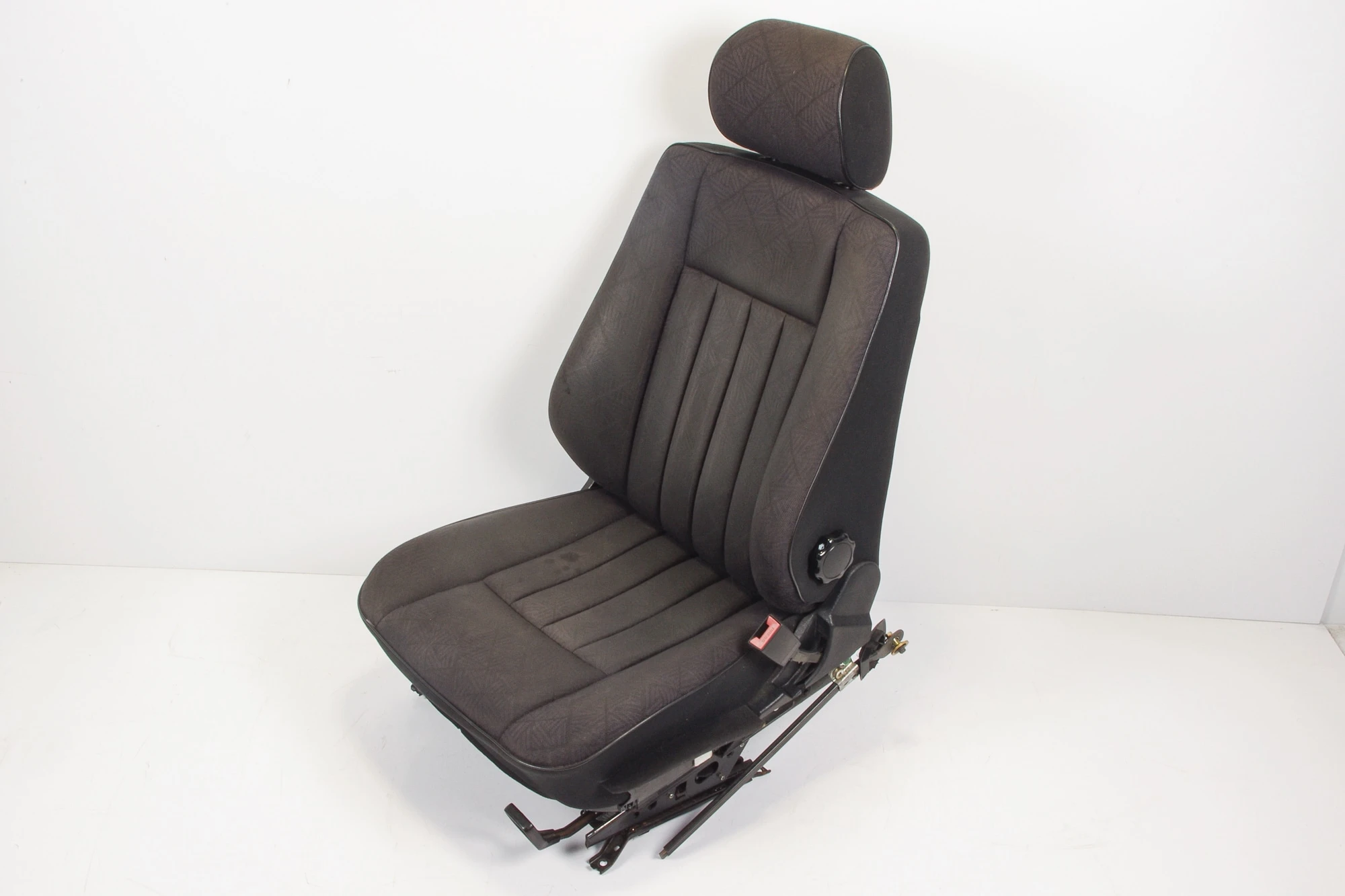Mercedes 1249104150 Seat - Front Right Black | S124 W124 V124 C124 A124 E