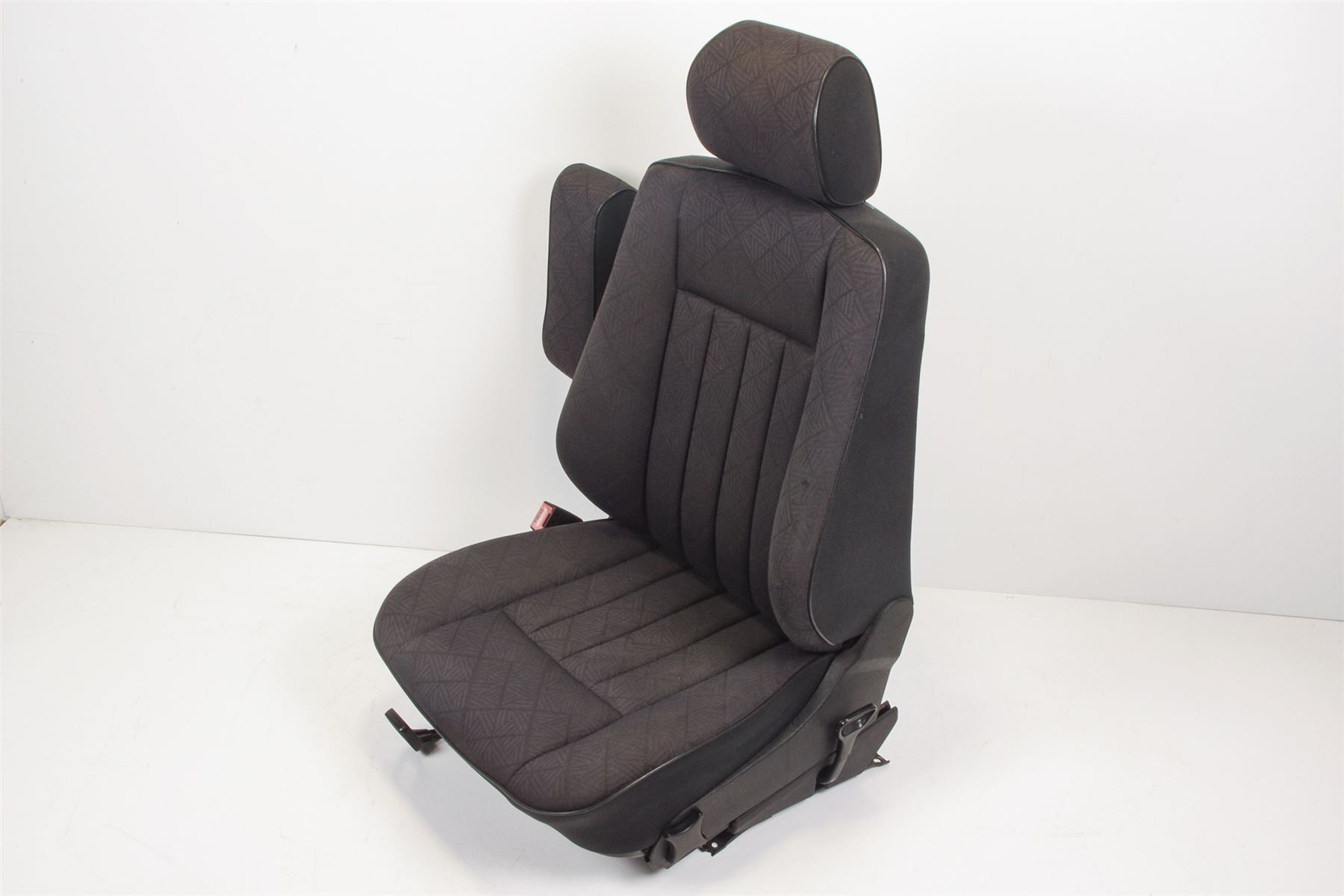 Mercedes 1249104150 Seat - Front Left Black | S124 W124 V124 C124 A124 E