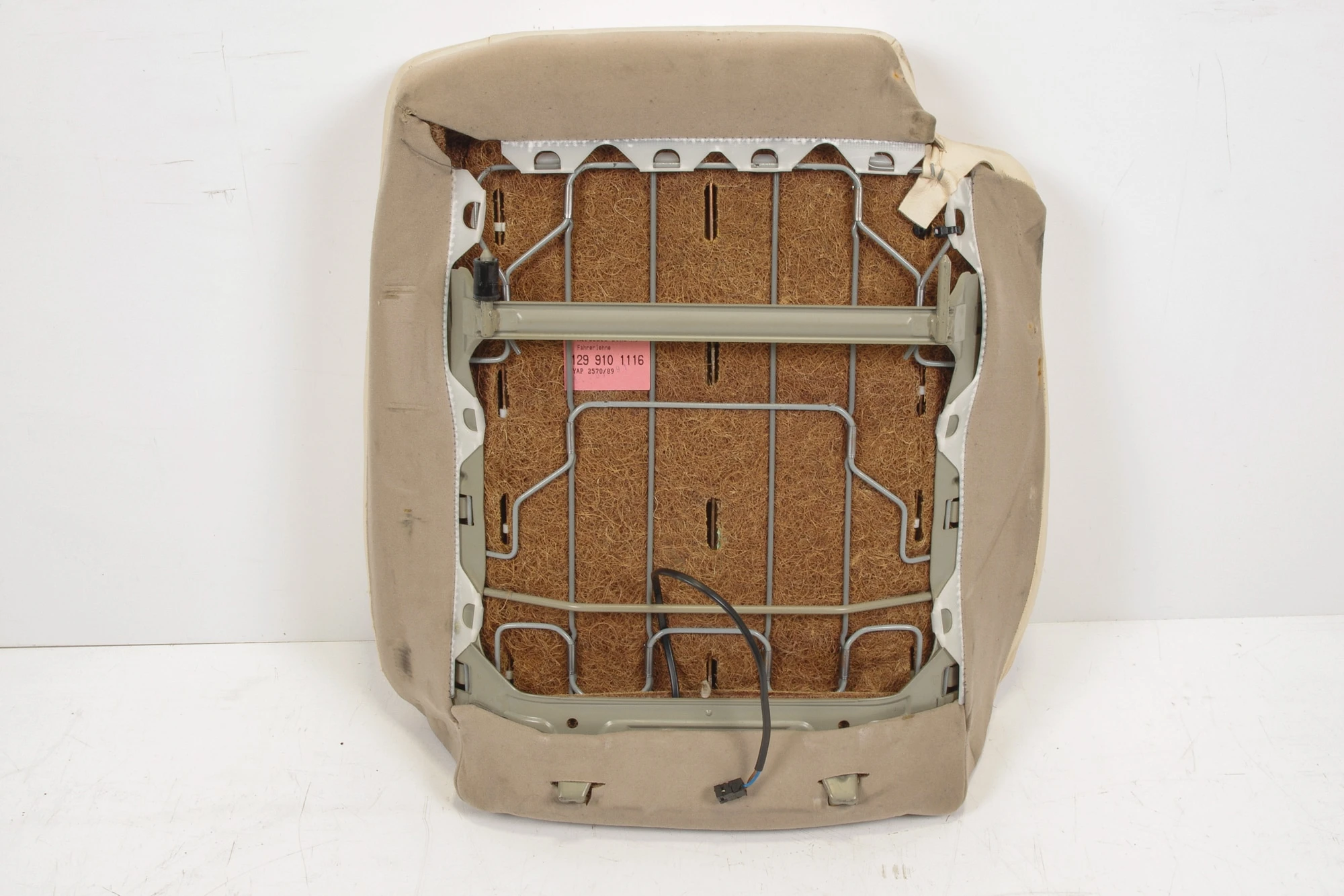 Mercedes 1299101216 Seat Backrest - Right Cream | R129 SL