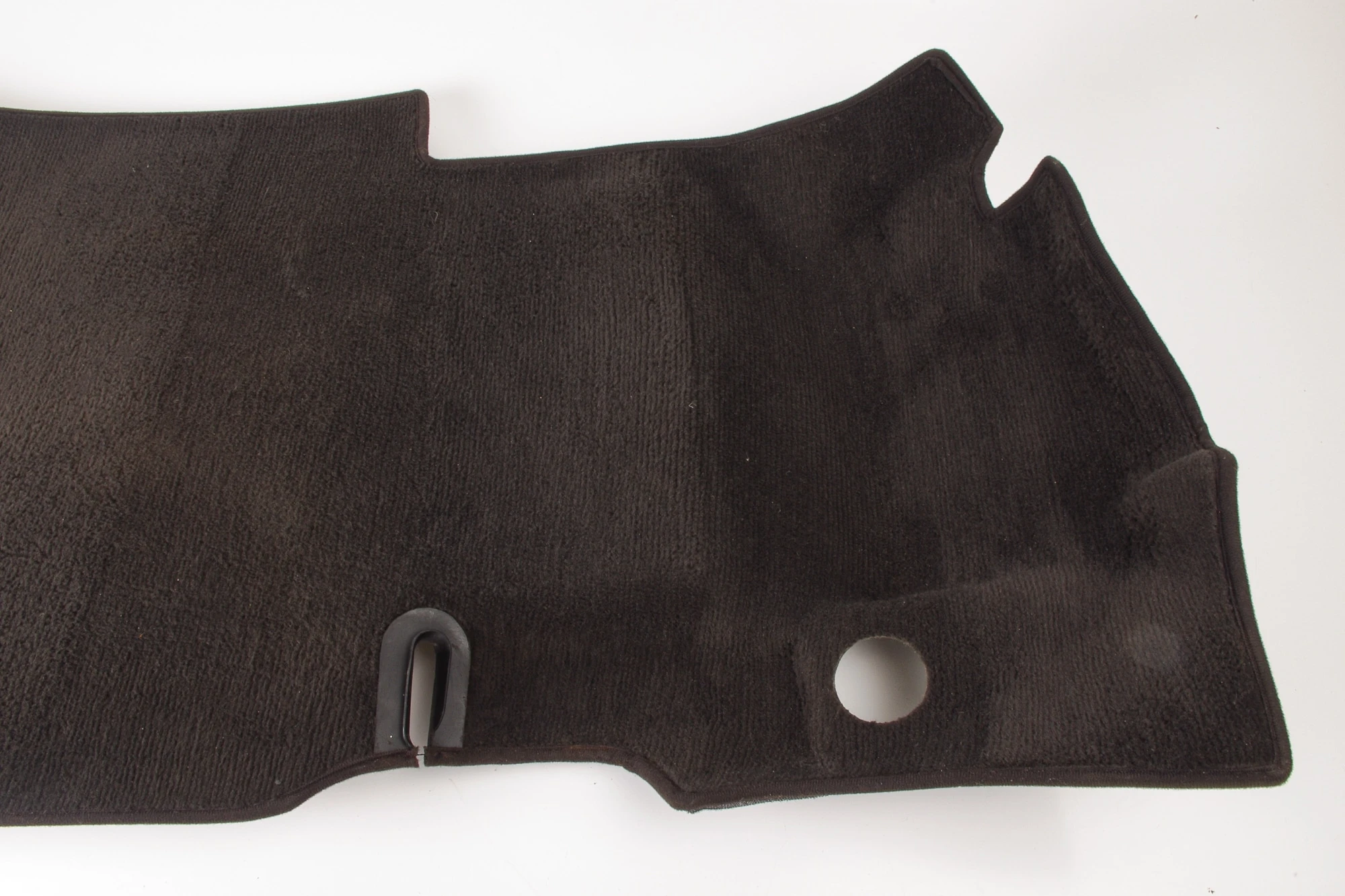 Mercedes 1246803840 Floor Mat - Front Right Black | S124 W124 V124 C124 E