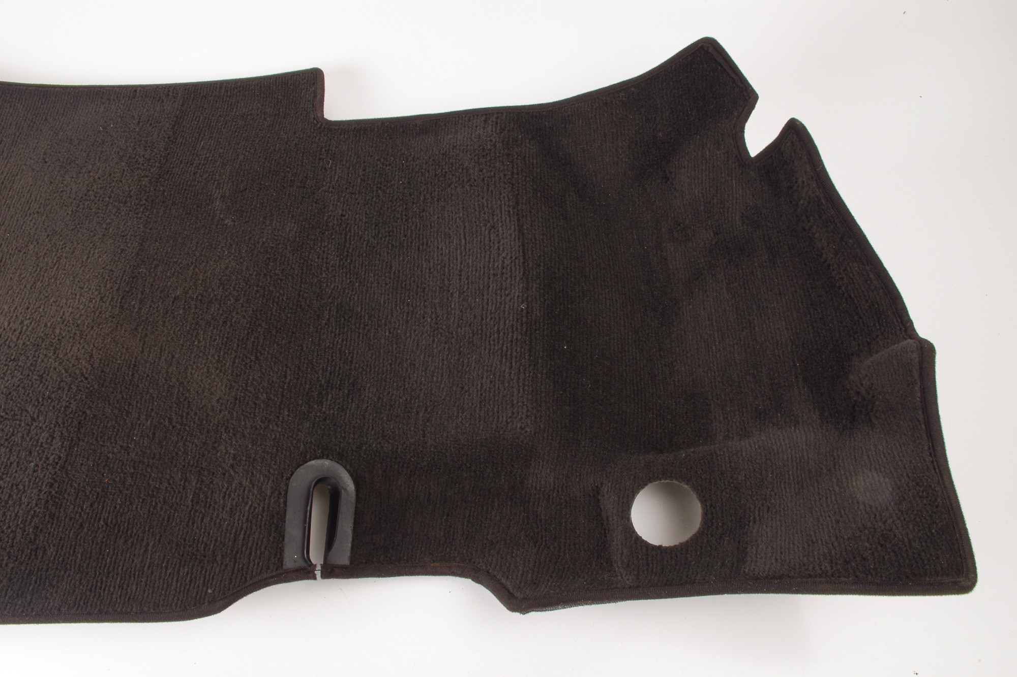 Mercedes 1246803840 Floor Mat - Front Right Black | S124 W124 V124 C124 E