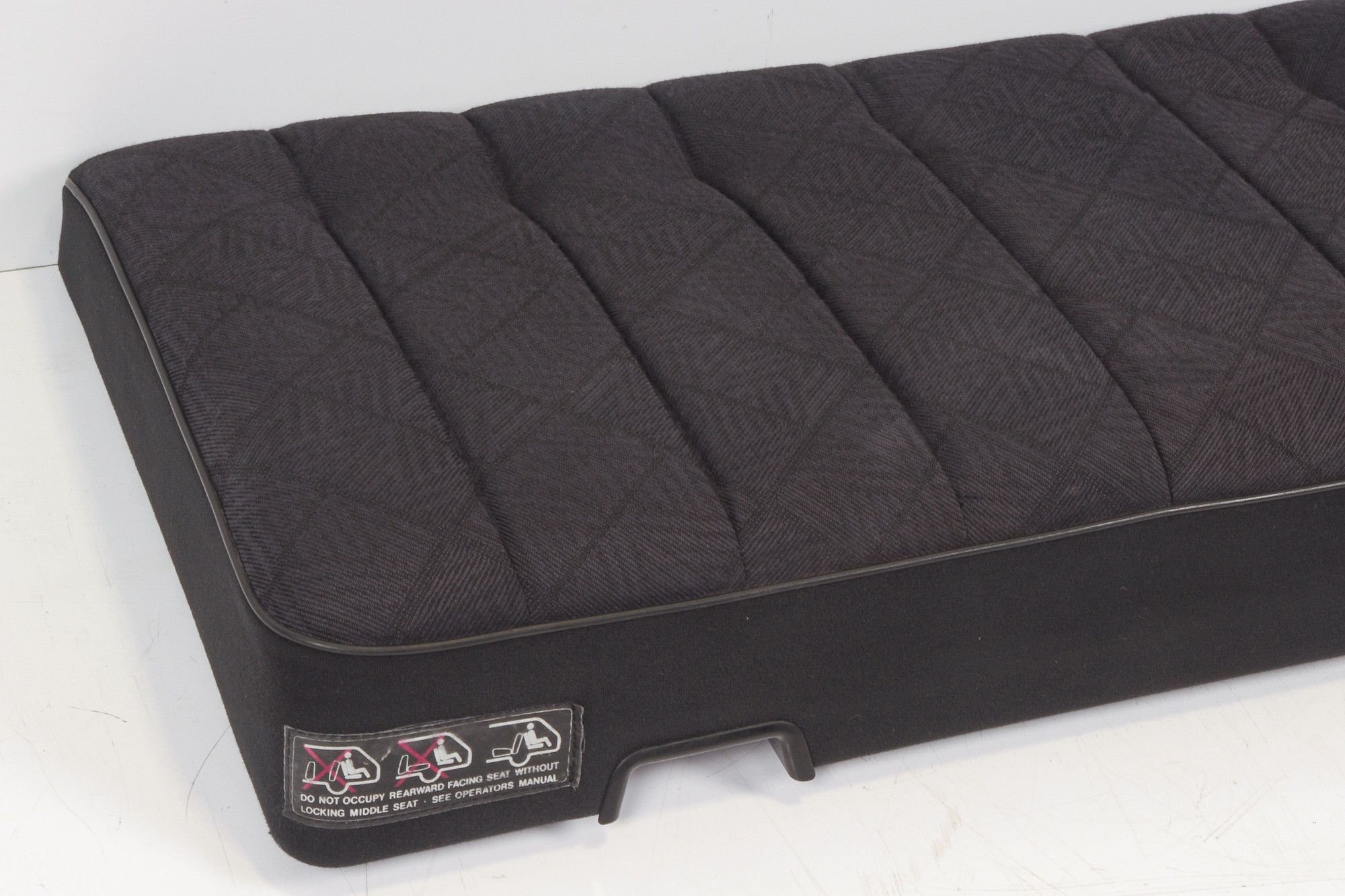 Mercedes 1249300561 Seat Bench - Rear Black | S124 E