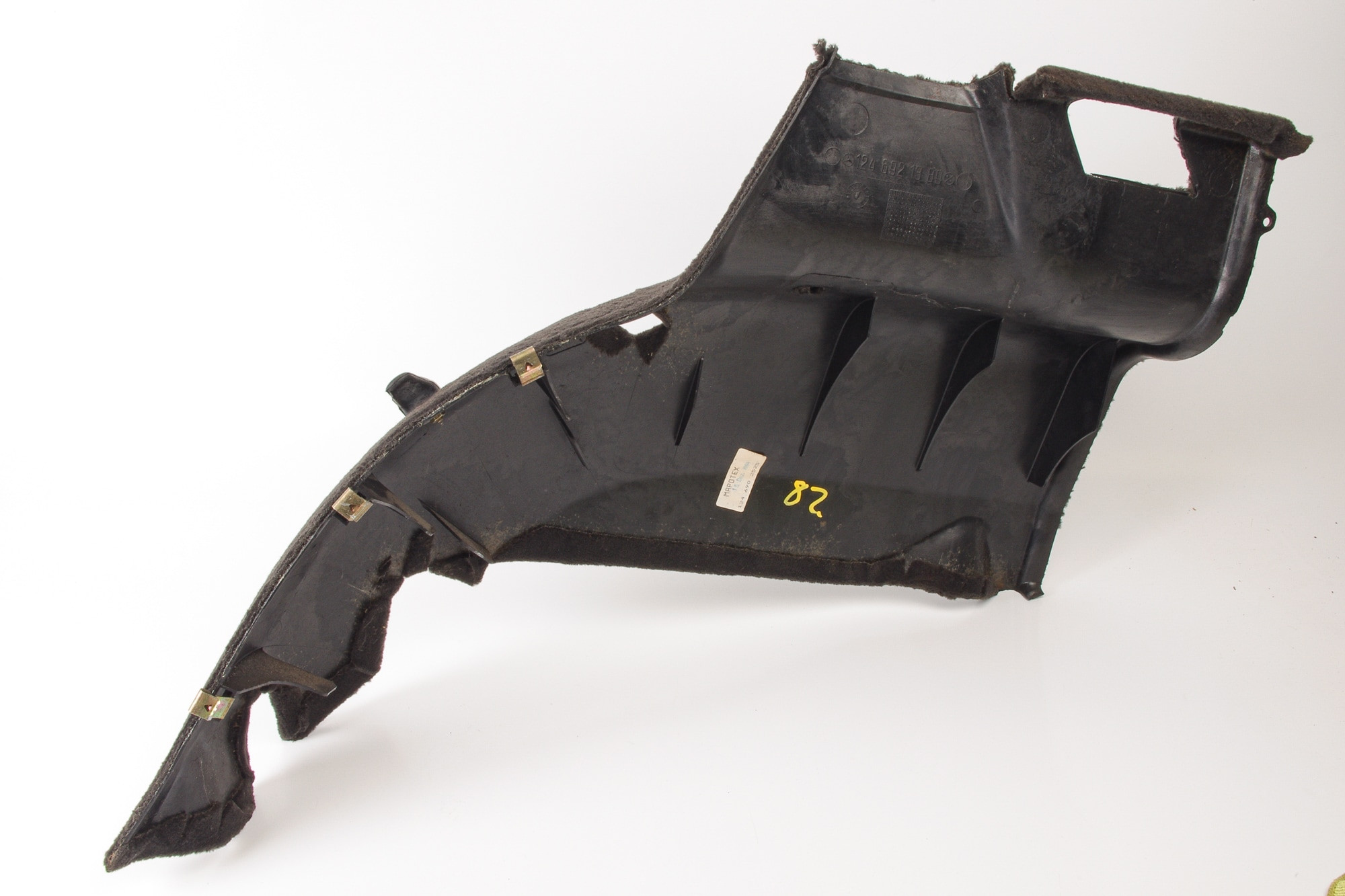 Mercedes 1246902525 Wheel Arch Trim - Rear Left Black | S124 E
