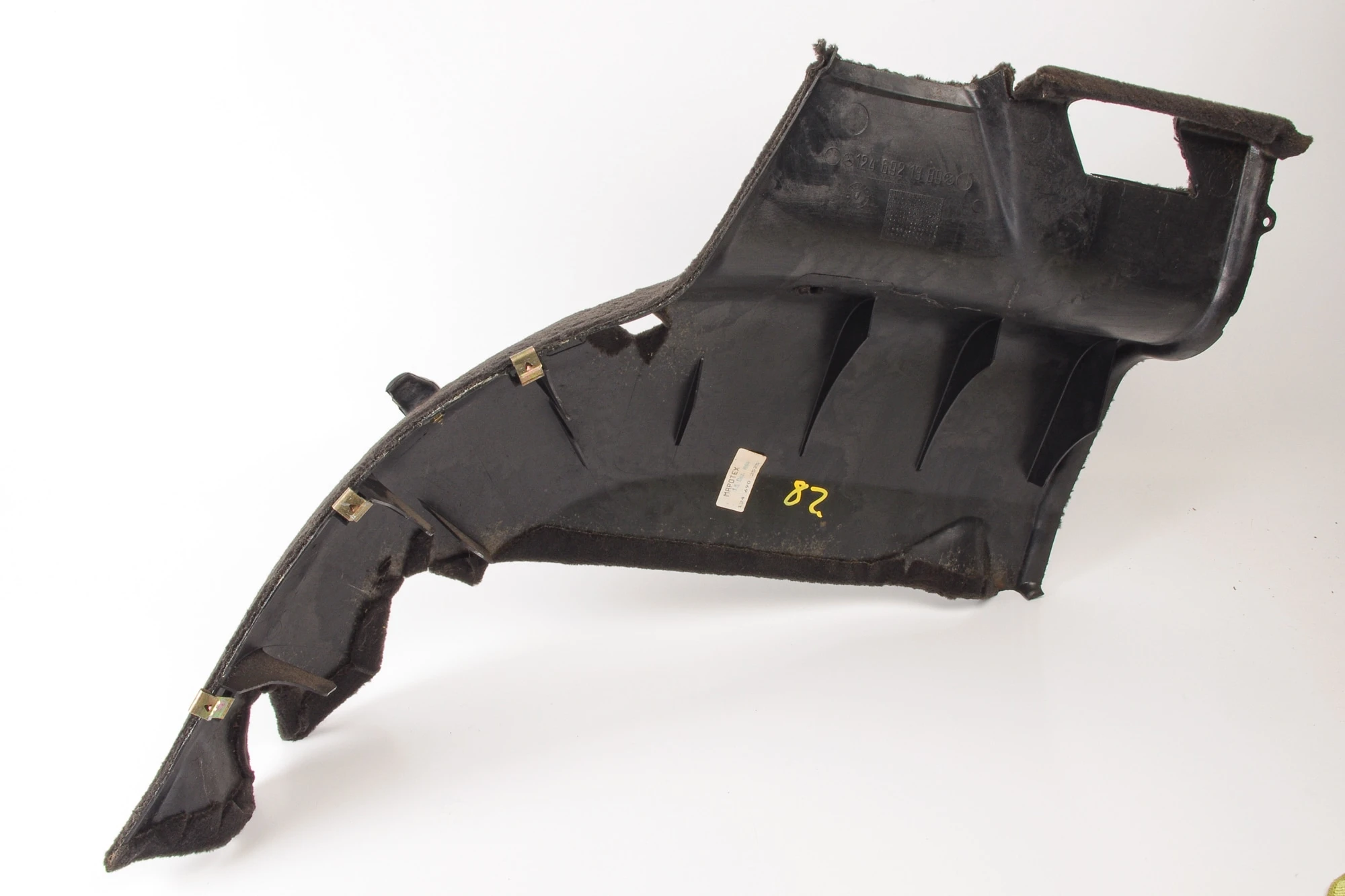 Mercedes 1246902525 Wheel Arch Trim - Rear Left Black | S124 E