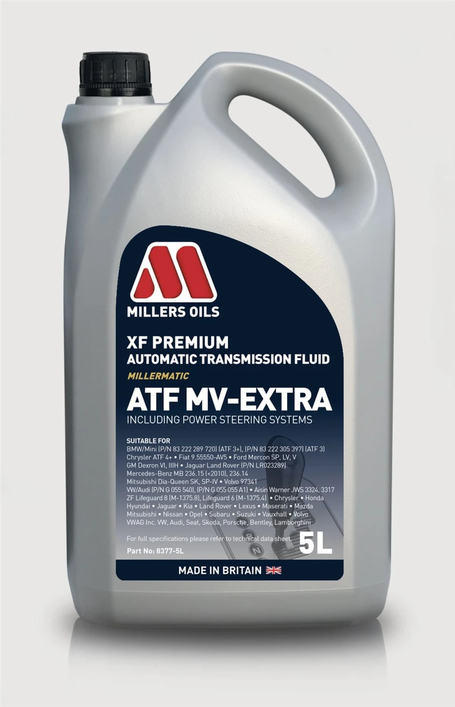 Millers Oils ATF Fluid XF Premium - 5L | Various Inc. R129 SL R230 SL W140 S