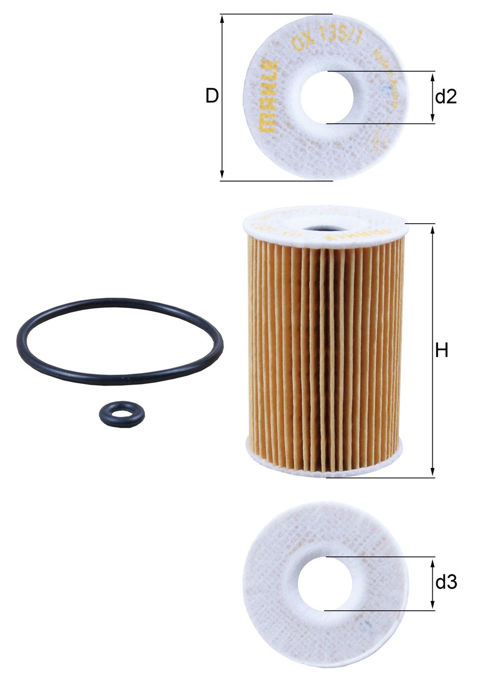 Mercedes 1661800009 Oil Filter | W168 V168 A