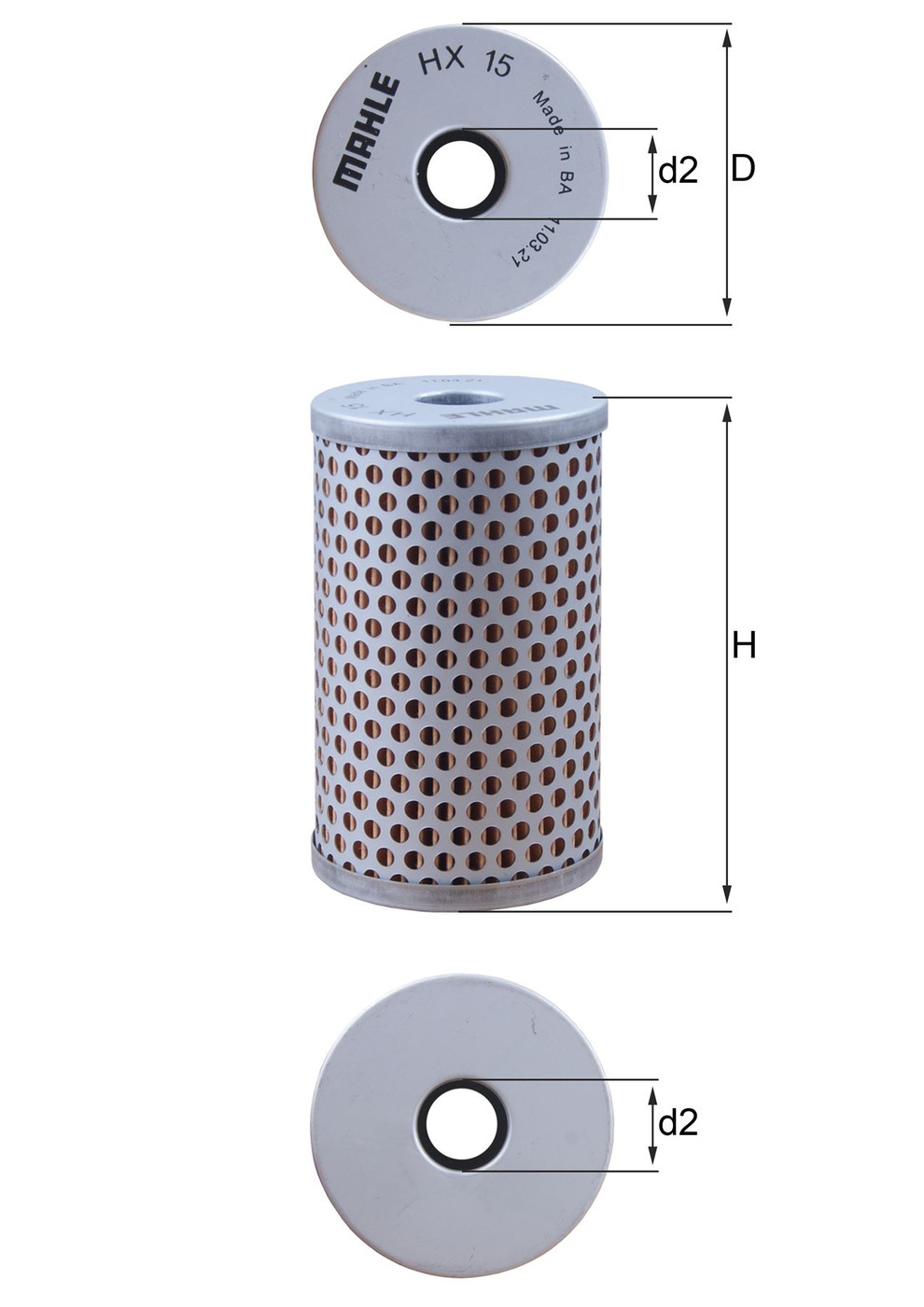Mercedes 0001842225 Steering Hydraulic Filter | W105 W128 W180 W188 W189 S...