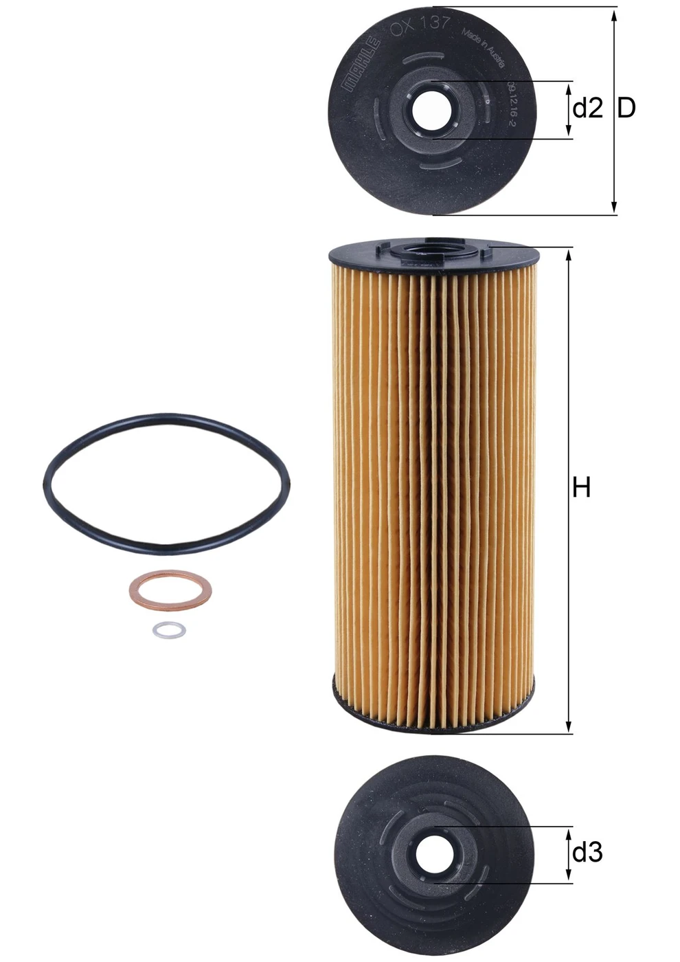 Mercedes 0001800809 Oil Filter
