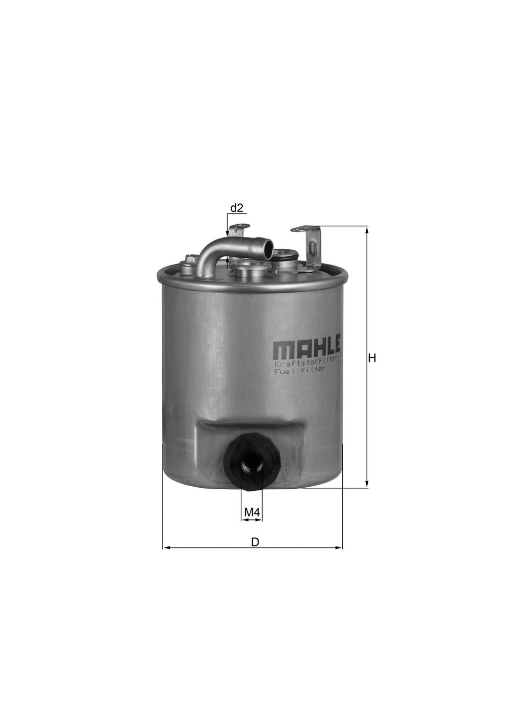 Mercedes 6120920001 Fuel Filter