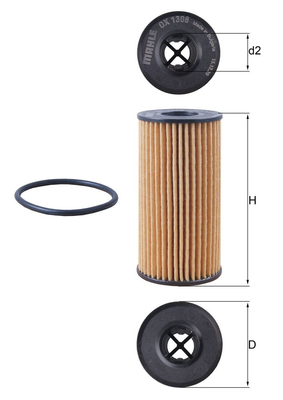 Mercedes 6081800600 Oil Filter